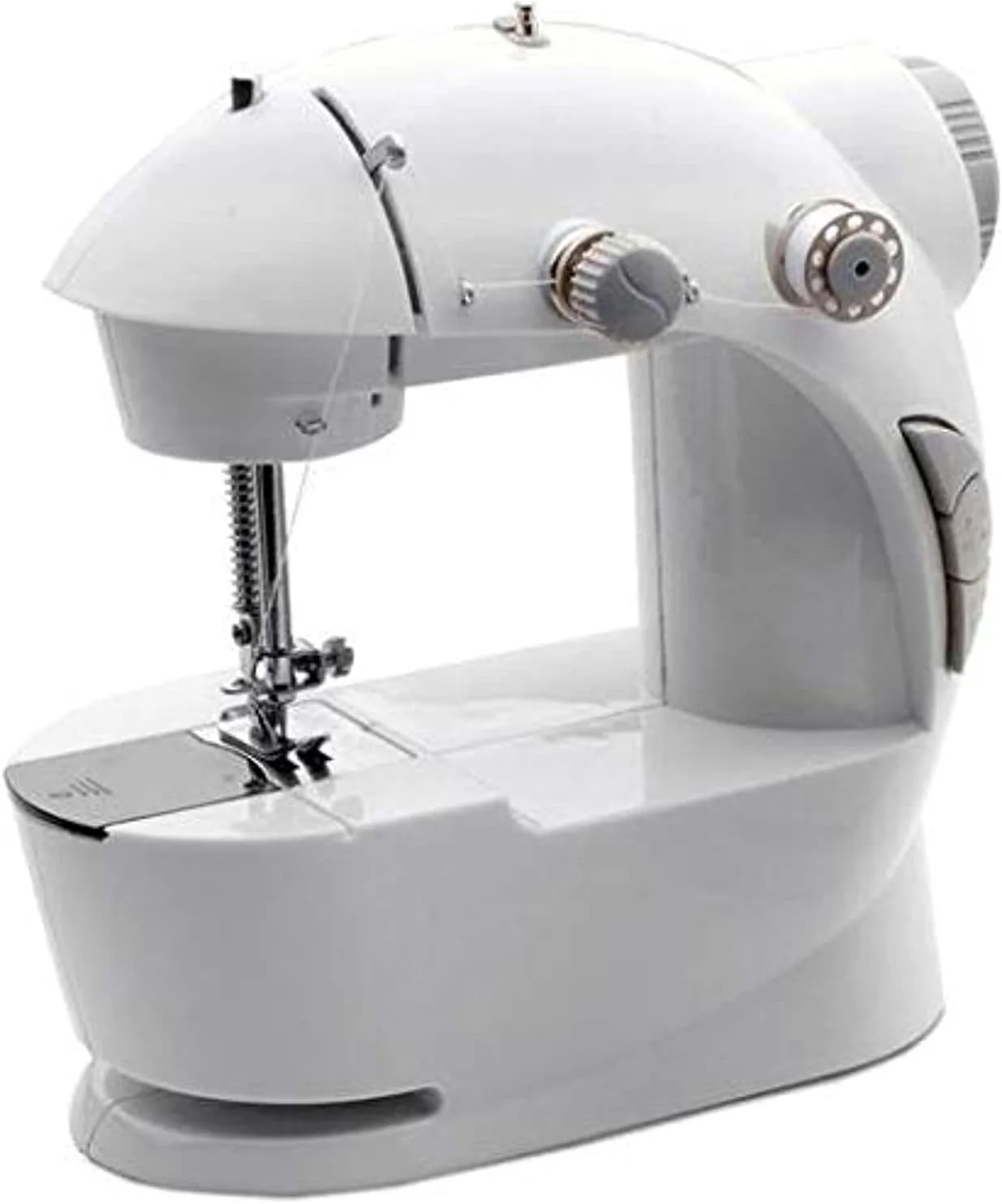 دستگاه خیاطی کوچک قابل حمل 4 در 1 (سفید) دستگاه خیاطی کوچک قابل حمل 4 در 1 (سفید)