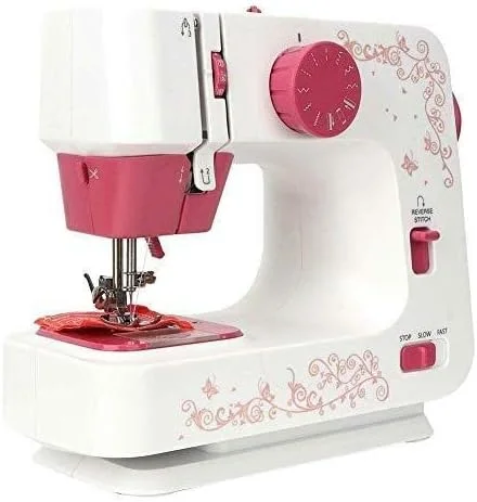 چرخ خیاطی قابل حمل ساده Rheng، شامل 12 طرح دوخت تزئینی، کشو، پدال پا، چراغ شب، سوزن نخ کن اتوماتیک و بازوی آزاد، بهترین چرخ خیاطی برای مبتدیان چرخ خیاطی قابل حمل ساده Rheng، شامل 12 طرح دوخت تزئینی، کشو، پدال پا، چراغ شب، سوزن نخ کن اتوماتیک و بازوی آزاد، بهترین چرخ خیاطی برای مبتدیان