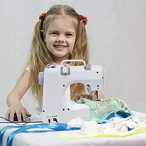 چرخ خیاطی کوچک، چرخ خیاطی برقی کوچک با پدال پا، کیت ابزار خیاطی خانگی چرخ خیاطی برقی قابل حمل چرخ خیاطی کوچک، چرخ خیاطی برقی کوچک با پدال پا، کیت ابزار خیاطی خانگی چرخ خیاطی برقی قابل حمل