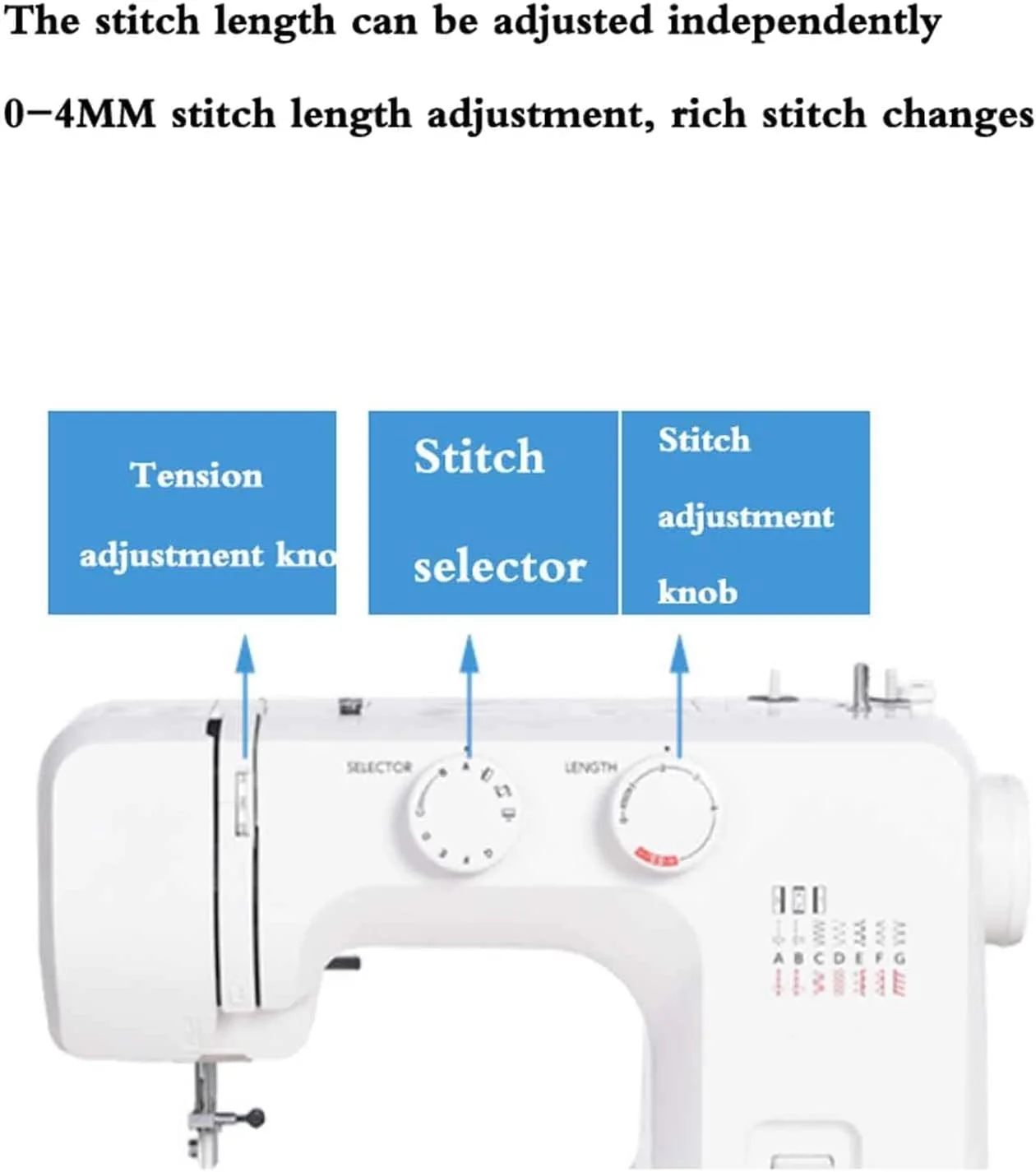 چرخ خیاطی کوچک ST-JK، چرخ خیاطی برقی مبتدی، 13 نوع دوخت، ضخامت 4-6 لایه، نور LED، عملکرد دوخت لوله ای، لوازم جانبی مختلف LEOWE چرخ خیاطی کوچک ST-JK، چرخ خیاطی برقی مبتدی، 13 نوع دوخت، ضخامت 4-6 لایه، نور LED، عملکرد دوخت لوله ای، لوازم جانبی مختلف LEOWE