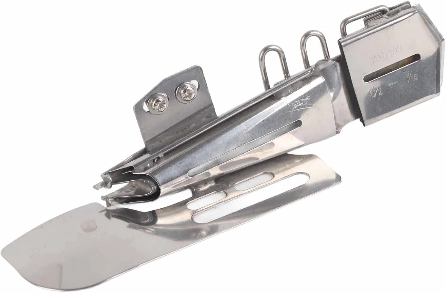 لبه دوز روکش 1/2، لبه دوز برای چرخ خیاطی برنینا، 1 عدد پوشه تخت نوار لبه دوز (1-1/2"-9/16") دستگاه قفل