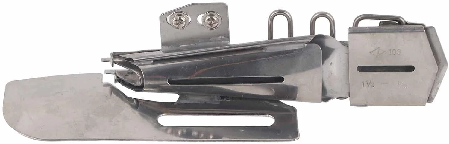 لبه دوز روکش 1/2، لبه دوز برای چرخ خیاطی برنینا، 1 عدد پوشه تخت نوار لبه دوز (1-1/2"-9/16") دستگاه قفل لبه دوز روکش 1/2، لبه دوز برای چرخ خیاطی برنینا، 1 عدد پوشه تخت نوار لبه دوز (1-1/2"-9/16") دستگاه قفل