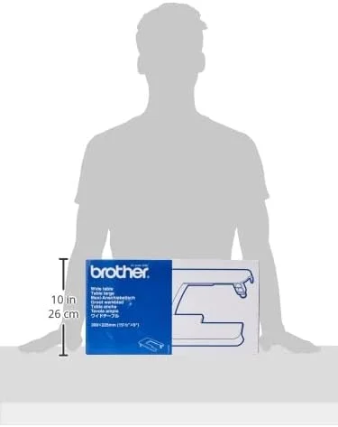 میز عریض Brother WT7 برای مدل های FS100WT/ FS130QC/ FS210FE/ FS180QC/ FS250FE، سفید میز عریض Brother WT7 برای مدل های FS100WT/ FS130QC/ FS210FE/ FS180QC/ FS250FE، سفید