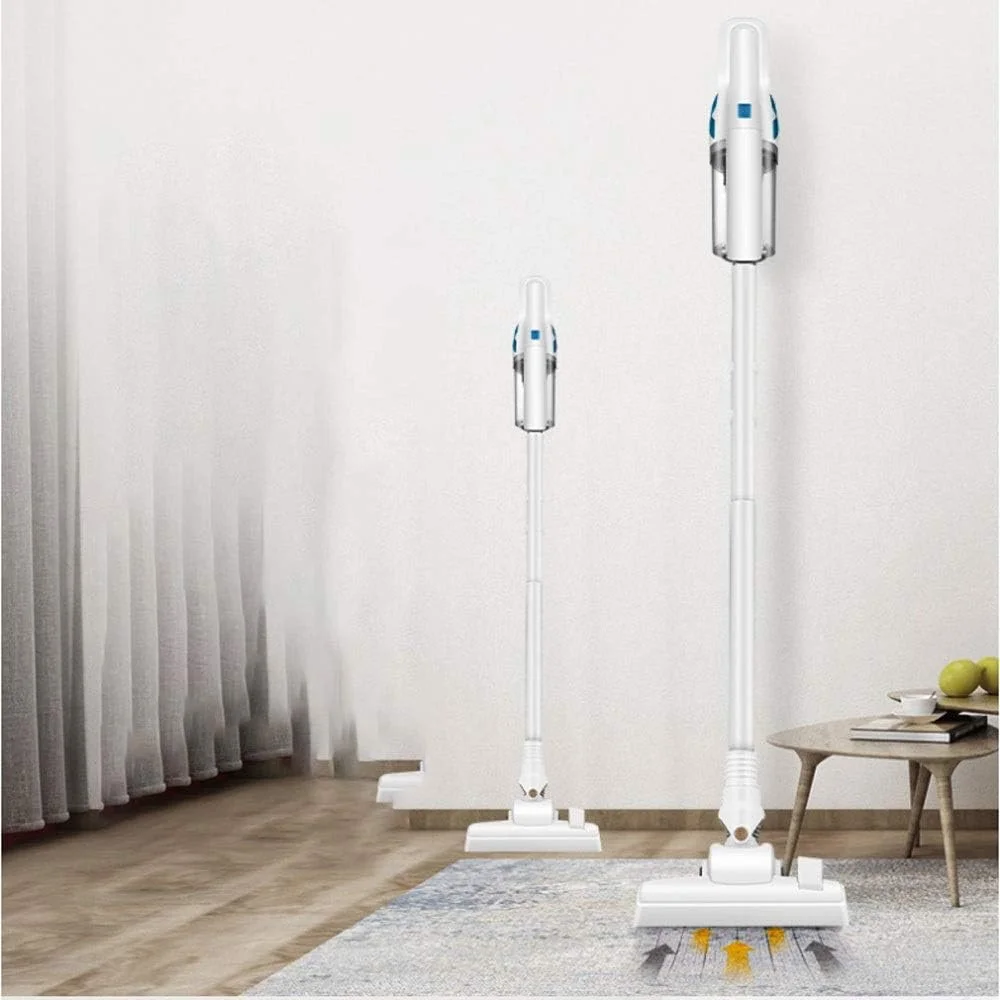 جاروبرقی دستی برای منزل، مناسب برای سطوح سخت، فرش، سبک وزن، مکش قوی و بدون سیم