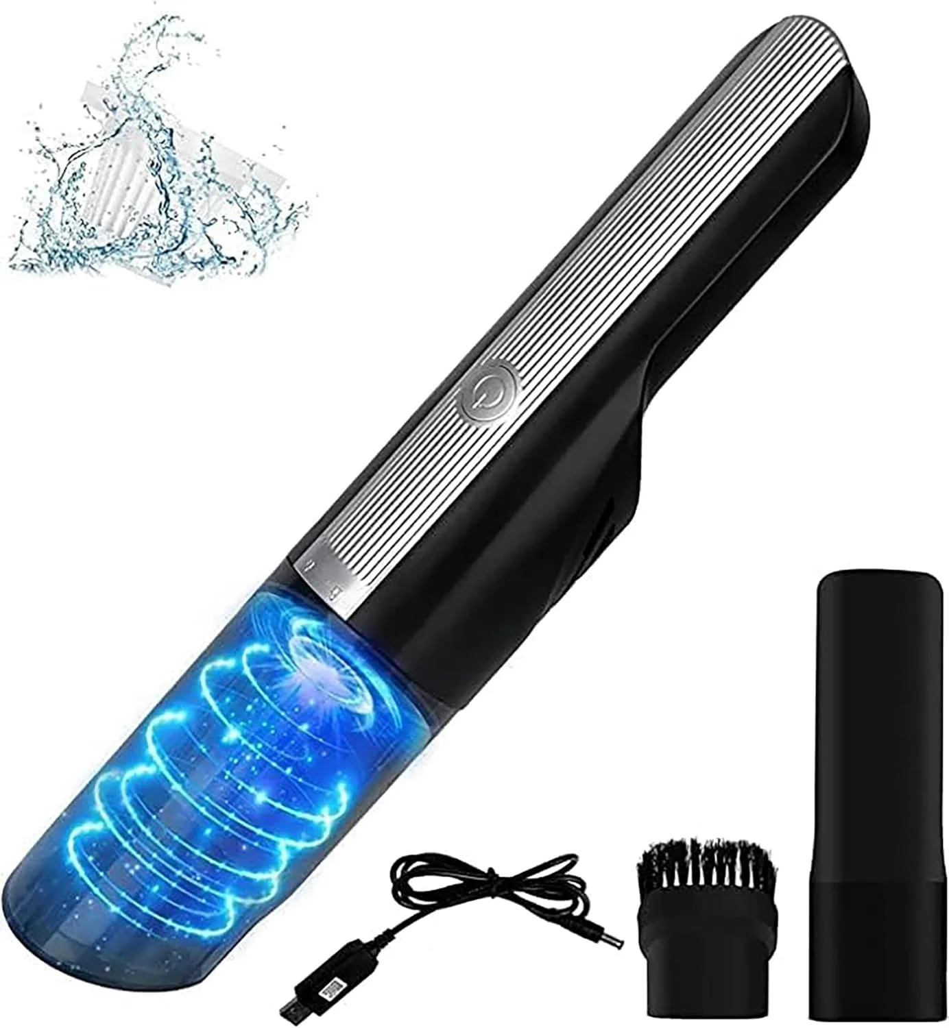 جاروبرقی دستی شارژی ALMEKAQUZ، جاروبرقی کوچک، سبک و قدرتمند 12000Pa با باتری لیتیومی 4000 میلی آمپر ساعتی برای خانه، ماشین، گردگیری و موی حیوانات خانگی جاروبرقی دستی شارژی ALMEKAQUZ، جاروبرقی کوچک، سبک و قدرتمند 12000Pa با باتری لیتیومی 4000 میلی آمپر ساعتی برای خانه، ماشین، گردگیری و موی حیوانات خانگی