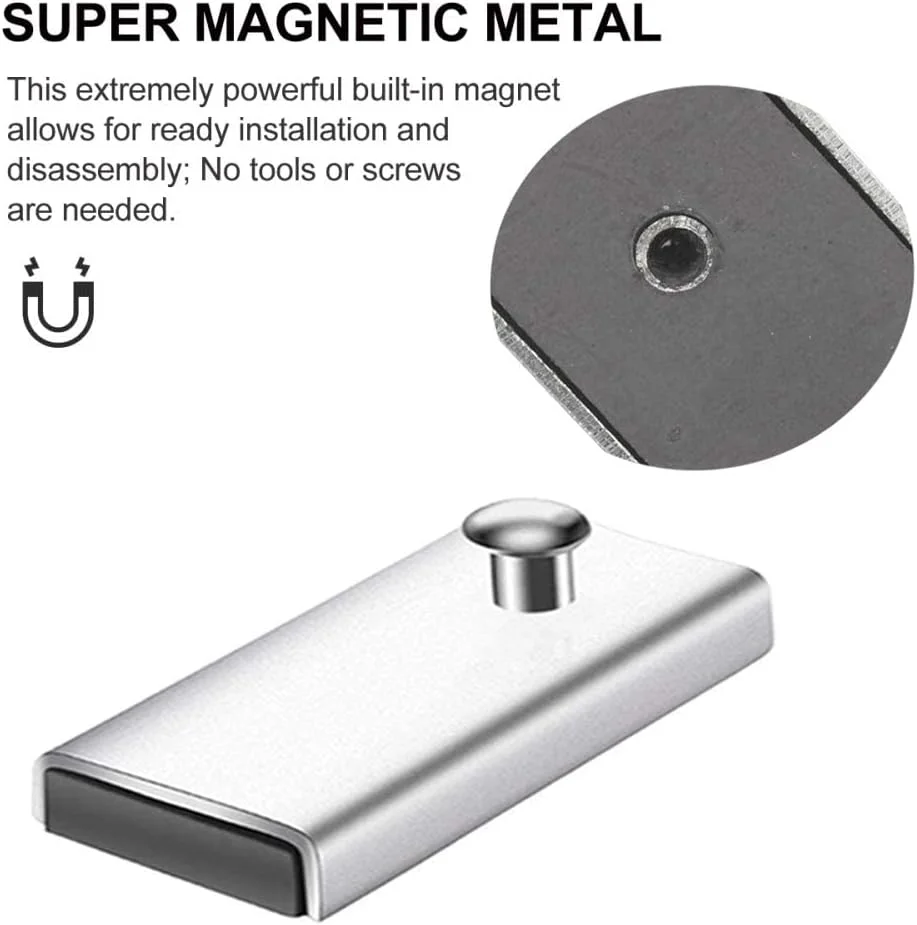 راهنمای درز مغناطیسی KASTWAVE برای چرخ خیاطی، 2 عدد راهنمای درز فلزی برای دوخت مستقیم