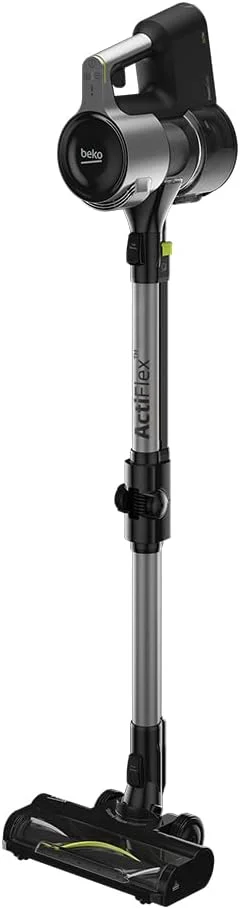 جاروبرقی عصایی بدون سیم بکو مدل VRT 94929 VI، 450 وات، فیلتر هپا 10، برس توربو موتوری، لوله خرطومی انعطاف پذیر، پایه شارژ و نگهداری. چراغ ال ای دی - گرافیت جاروبرقی عصایی بدون سیم بکو مدل VRT 94929 VI، 450 وات، فیلتر هپا 10، برس توربو موتوری، لوله خرطومی انعطاف پذیر، پایه شارژ و نگهداری. چراغ ال ای دی - گرافیت