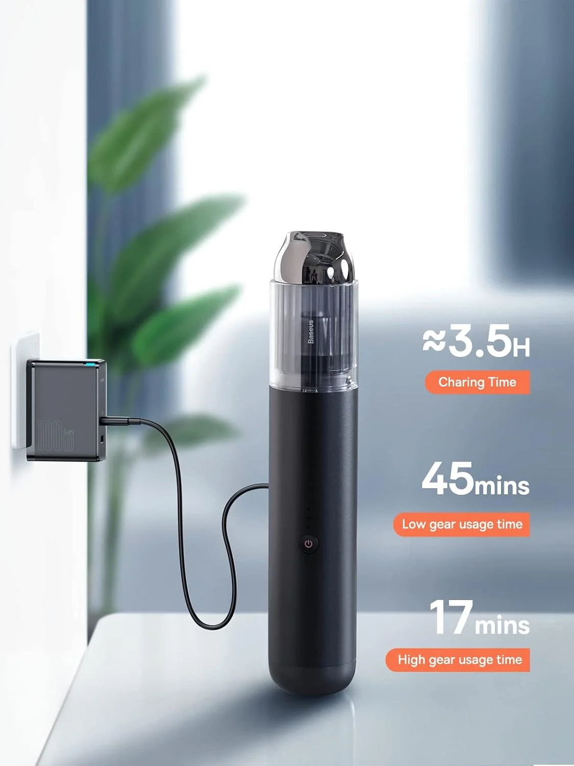 جاروبرقی دستی بیسوس مدل A3 Lite/A2 Pro/AP01/A3، قابل حمل، شارژی، با قدرت مکش قابل تنظیم، مناسب برای خودرو، منزل و دفتر کار (رنگ خاکستری) جاروبرقی دستی بیسوس مدل A3 Lite/A2 Pro/AP01/A3، قابل حمل، شارژی، با قدرت مکش قابل تنظیم، مناسب برای خودرو، منزل و دفتر کار (رنگ خاکستری)