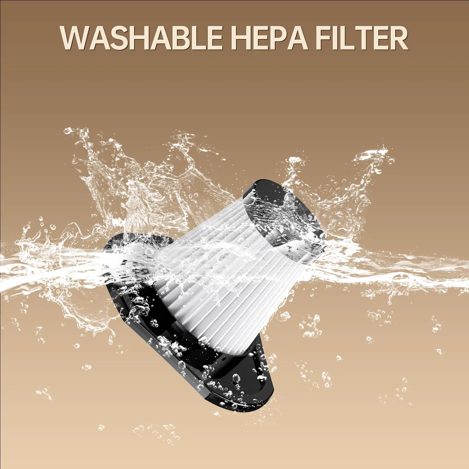 جاروبرقی دستی بی سیم، جاروبرقی دستی قابل شارژ برای موی حیوانات خانگی و خودرو، جاروبرقی کوچک قابل حمل با مکش قوی، سبک وزن برای خانه، خودرو، پله ها، مبلمان - شامل ابزار شکاف و برس