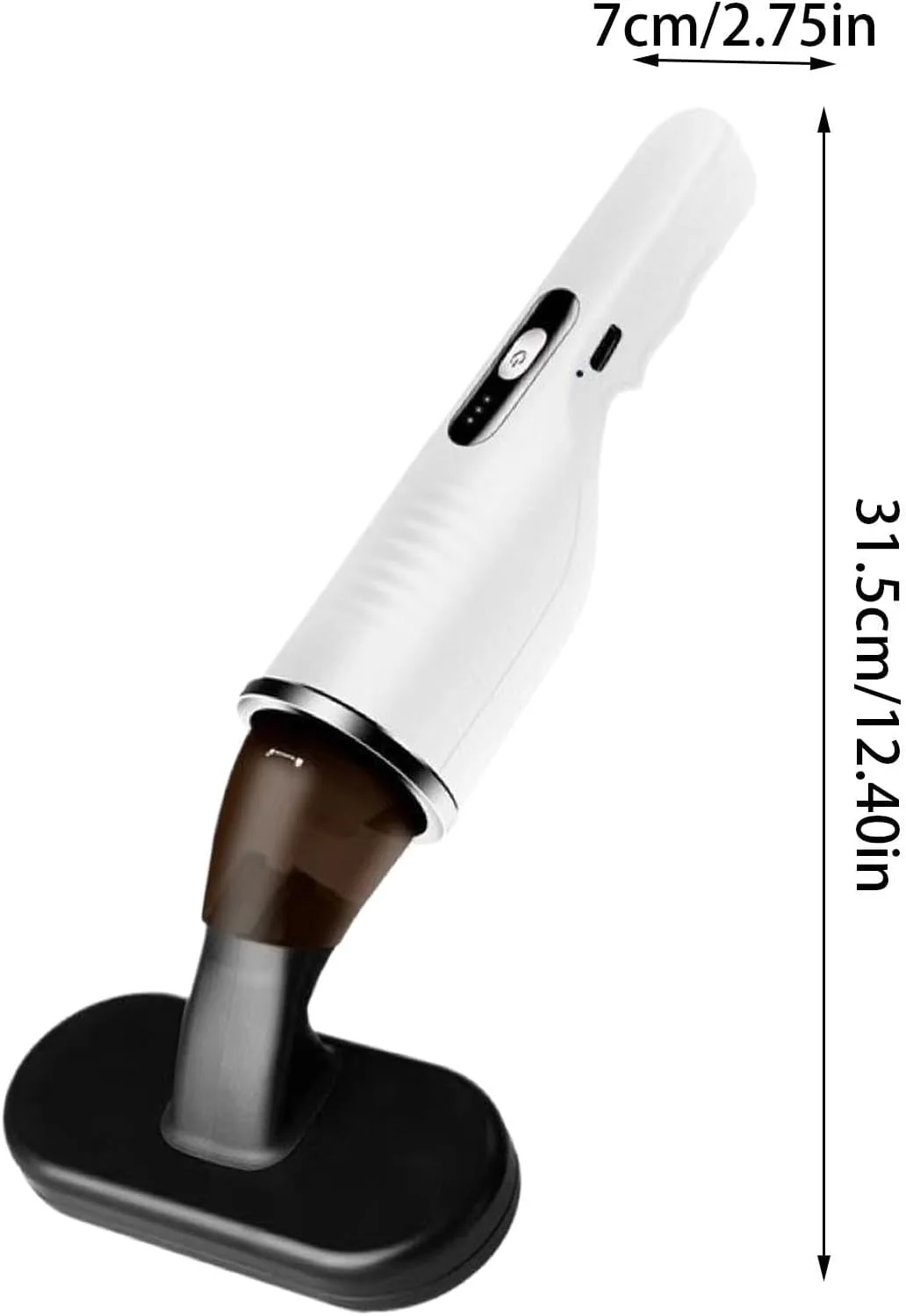 جاروبرقی دستی برای منزل، جاروبرقی کوچک سبک وزن بی سیم با شارژ USB، موی حیوانات خانگی، جاروبرقی کوچک قابل حمل با کاهش صدا برای اتومبیل، آپارتمان و تمیز کردن دفتر