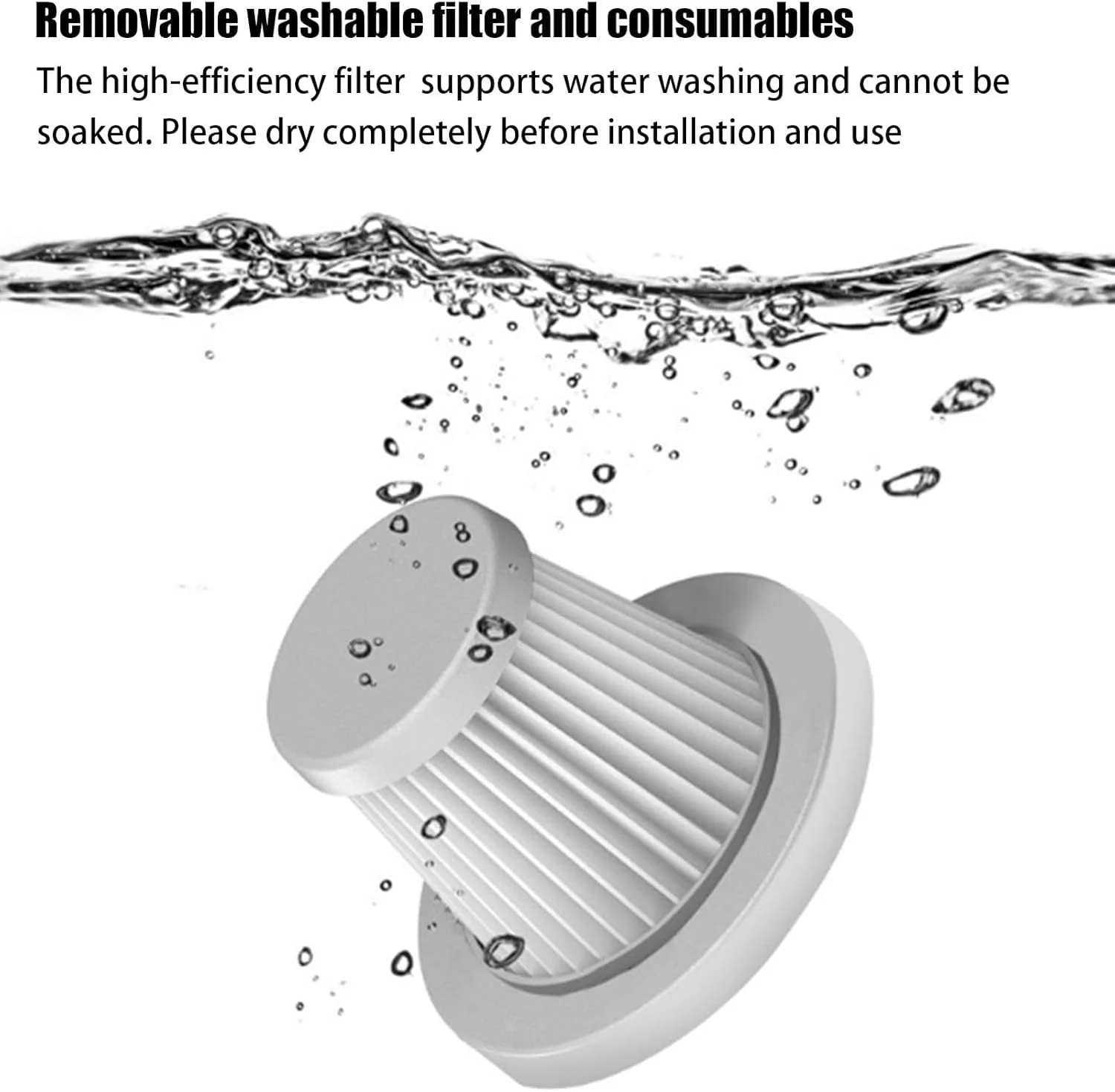 جاروبرقی دستی برای منزل، جاروبرقی کوچک سبک وزن بی سیم با شارژ USB، موی حیوانات خانگی، جاروبرقی کوچک قابل حمل با کاهش صدا برای اتومبیل، آپارتمان و تمیز کردن دفتر