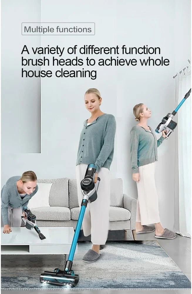 جاروبرقی دستی بی سیم BOBOT Robotic INC، مکش قوی، سبک و قابل حمل، قابل شارژ با عمر باتری طولانی، ایده آل برای خانه، دفتر، مغازه و ماشین جاروبرقی دستی بی سیم BOBOT Robotic INC، مکش قوی، سبک و قابل حمل، قابل شارژ با عمر باتری طولانی، ایده آل برای خانه، دفتر، مغازه و ماشین