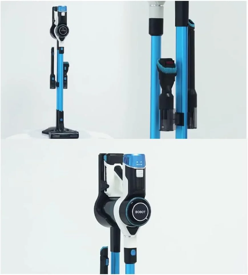 جاروبرقی دستی بی سیم BOBOT Robotic INC، مکش قوی، سبک و قابل حمل، قابل شارژ با عمر باتری طولانی، ایده آل برای خانه، دفتر، مغازه و ماشین جاروبرقی دستی بی سیم BOBOT Robotic INC، مکش قوی، سبک و قابل حمل، قابل شارژ با عمر باتری طولانی، ایده آل برای خانه، دفتر، مغازه و ماشین