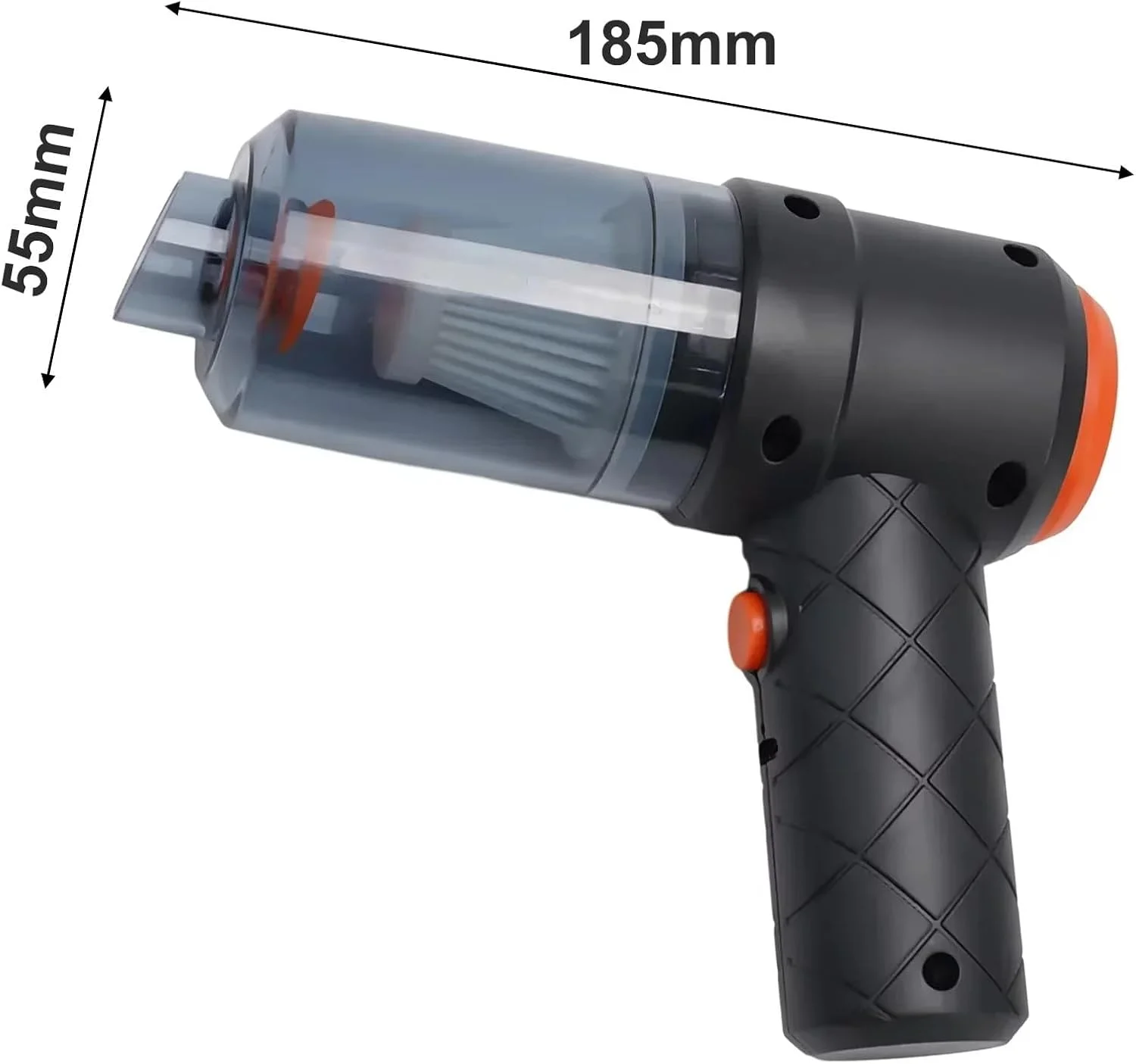 جاروبرقی دستی قابل حمل 6000Pa | جاروبرقی پرقدرت برای تمیز کردن خانه، دفتر و ماشین