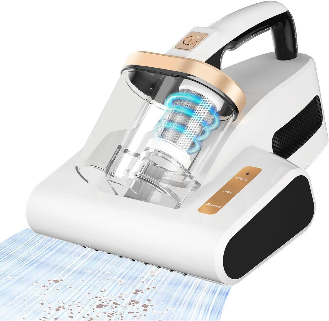 جاروبرقی تشک شارژی، جاروبرقی دستی 20Kpa، جاروبرقی تشک با UV و التراسونیک، فناوری گرمایش بالا، سنسور هوشمند گرد و غبار، جاروبرقی دستی برای موی حیوانات خانگی، تشک، گرد و غبار