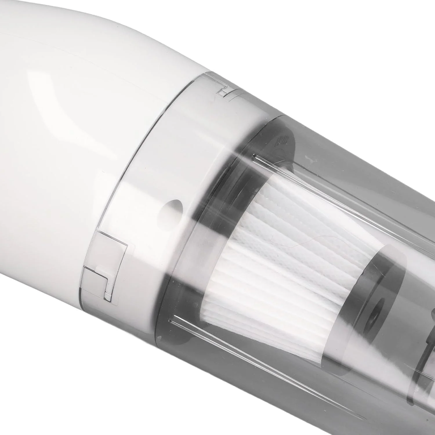 جاروبرقی دستی شارژی - جاروبرقی شارژی بی سیم با قدرت بالا - جاروبرقی قابل حمل با باتری با ظرفیت بزرگ، جاروبرقی کوچک برای ماشین/خانه، سفید