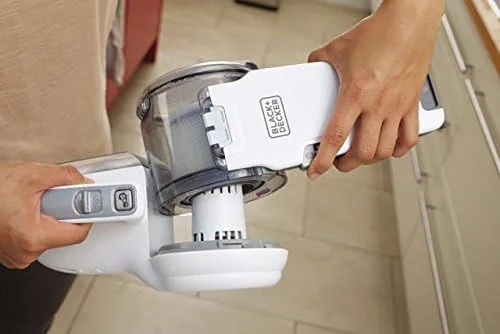 جاروبرقی دستی بلک اند دکر مدل PV1820LGB با باتری لیتیوم-یون 18 ولت، تیتانیوم تیره