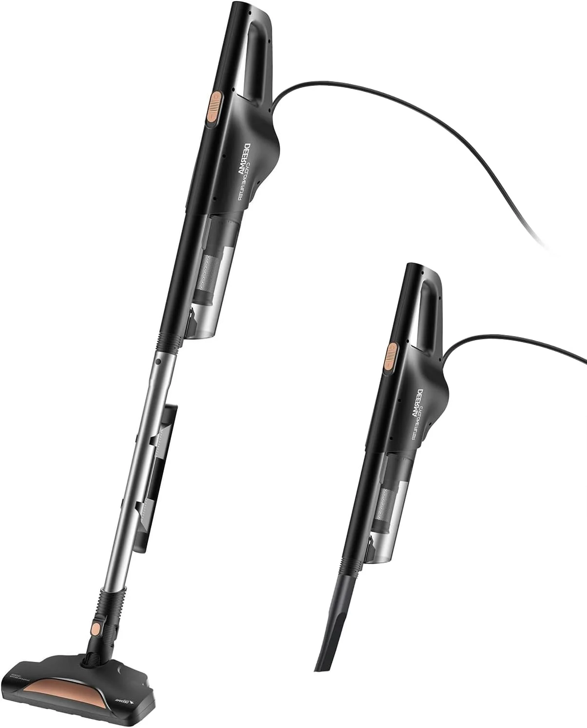 جاروبرقی دستی دیرما DX600 مدل 2 در 1 با مخزن گرد و غبار بزرگ 800 میلی لیتری، قدرت مکش 15 کیلو پاسکال، فیلتر استیل ضد زنگ روزنه ای، فیلتراسیون 4 لایه HEPA، جاروبرقی ایستاده چند منظوره 600 وات - مشکی جاروبرقی دستی دیرما DX600 مدل 2 در 1 با مخزن گرد و غبار بزرگ 800 میلی لیتری، قدرت مکش 15 کیلو پاسکال، فیلتر استیل ضد زنگ روزنه ای، فیلتراسیون 4 لایه HEPA، جاروبرقی ایستاده چند منظوره 600 وات - مشکی