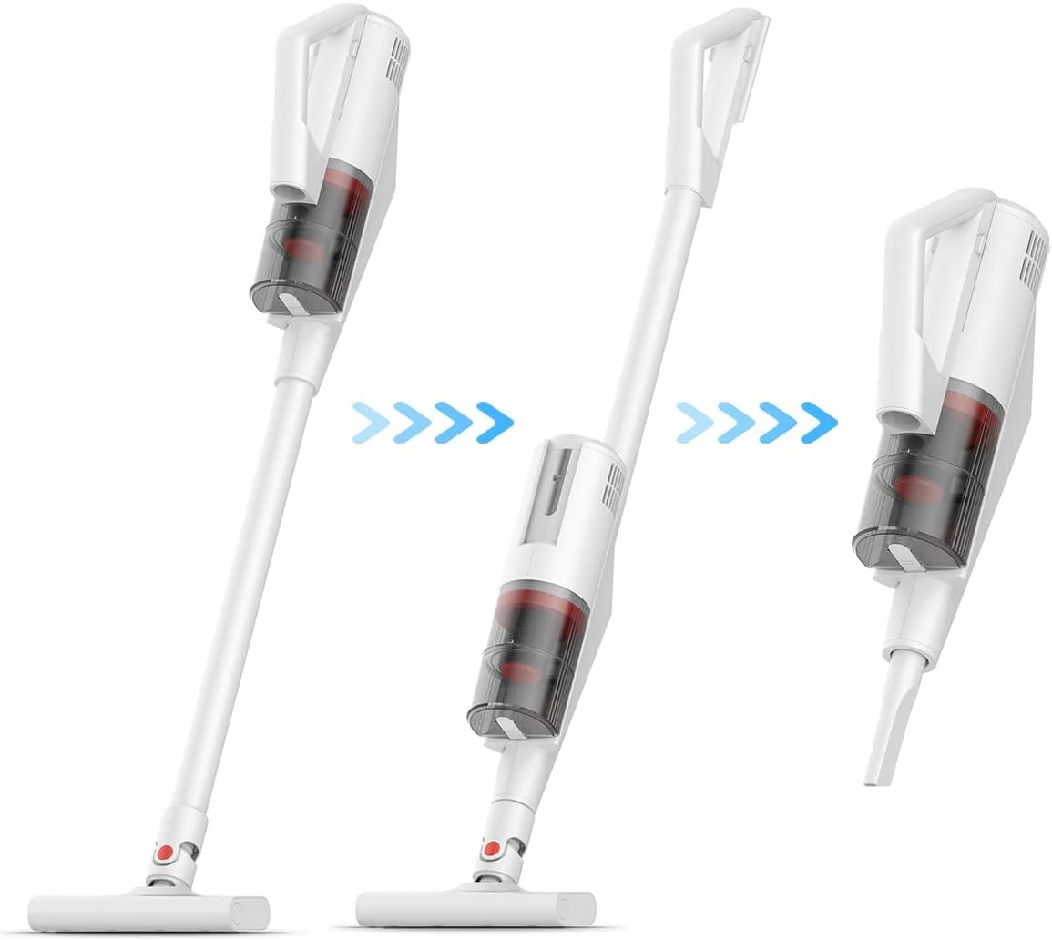 جاروبرقی Deerma DX888 سه کاره، جاروبرقی دستی قابل حمل با مکش قوی 18Kpa و ظرفیت کیسه گرد و غبار 500 میلی لیتر، جاروبرقی با فیلتر HEPA برای ماشین، آشپزخانه، خانه و دفتر جاروبرقی Deerma DX888 سه کاره، جاروبرقی دستی قابل حمل با مکش قوی 18Kpa و ظرفیت کیسه گرد و غبار 500 میلی لیتر، جاروبرقی با فیلتر HEPA برای ماشین، آشپزخانه، خانه و دفتر