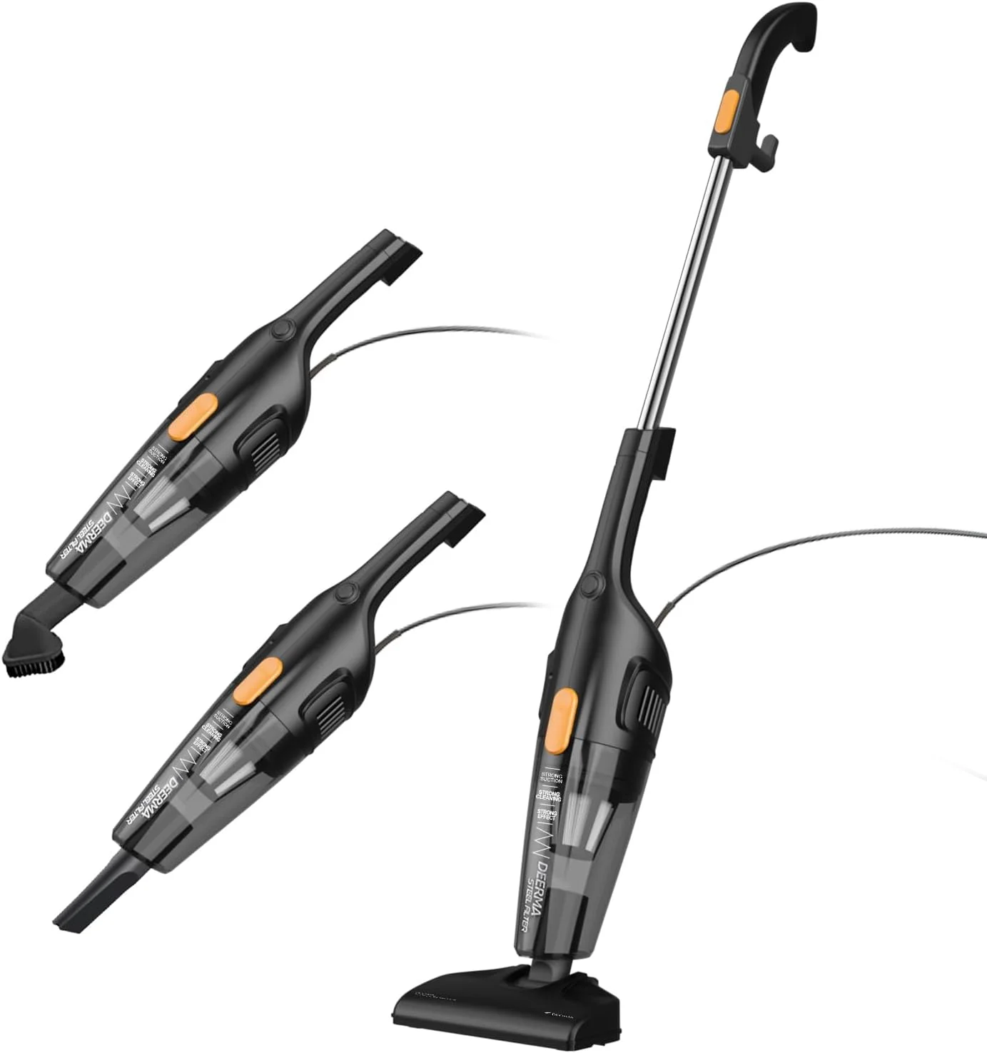 جاروبرقی دستی دیرما مدل DX115C، جاروبرقی خانگی 600 وات با مکش قدرتمند 15000 پاسکال، سبک وزن مناسب برای خانه، کف سخت، فرش، ماشین و حیوانات خانگی جاروبرقی دستی دیرما مدل DX115C، جاروبرقی خانگی 600 وات با مکش قدرتمند 15000 پاسکال، سبک وزن مناسب برای خانه، کف سخت، فرش، ماشین و حیوانات خانگی