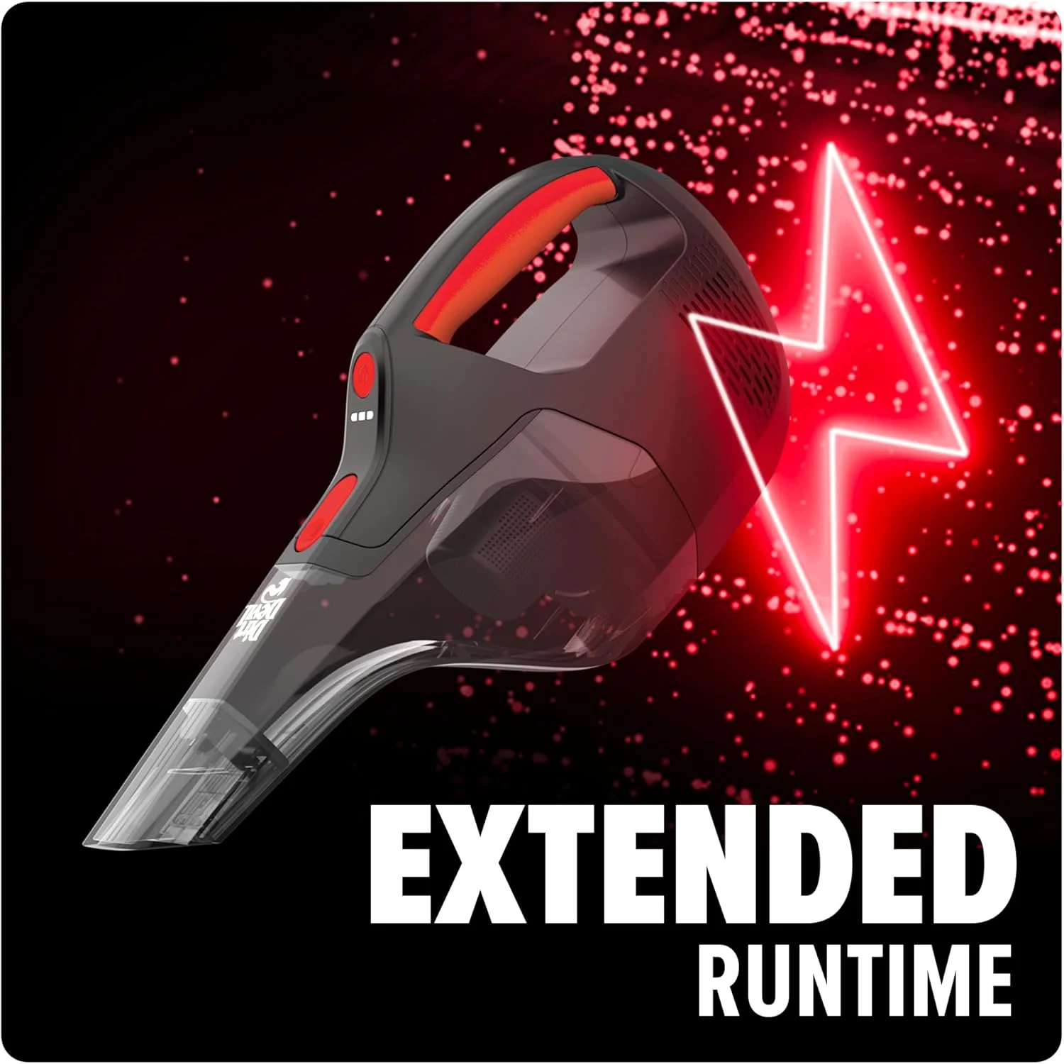 جاروبرقی دستی شارژی دیوِل با قدرت مکش بالا، سبک و قابل حمل، با برس چرخشی موتوری مخصوص حیوانات خانگی، مدل BD30300V، رنگ مشکی