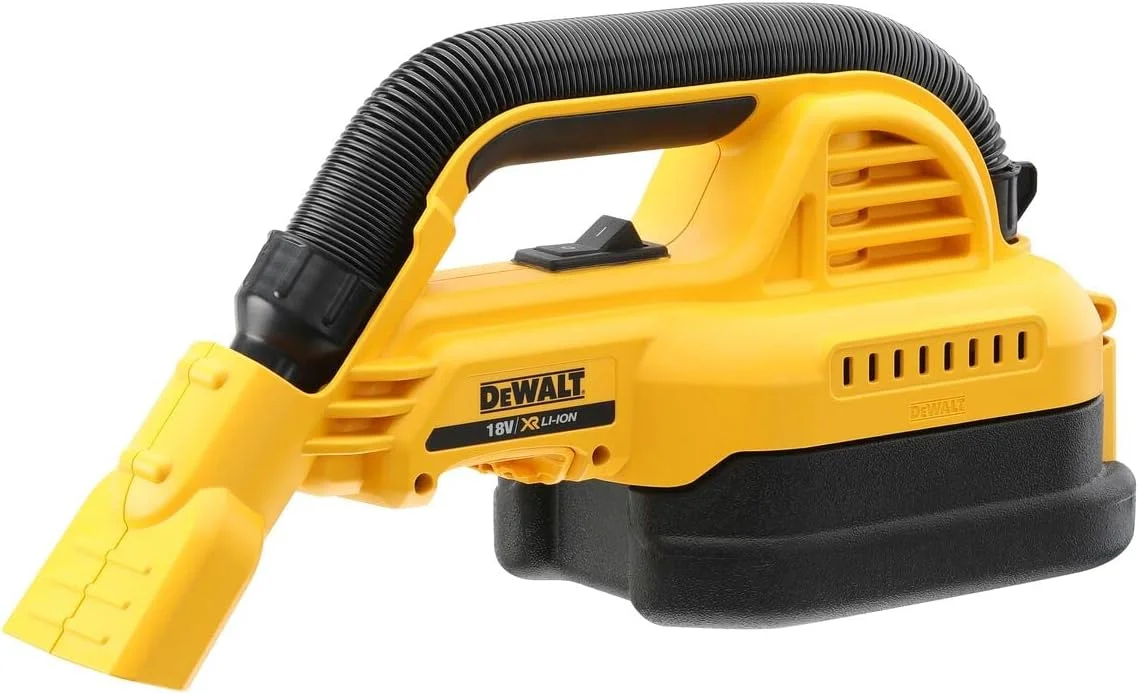 جاروبرقی دستی شارژی 18 ولت DEWALT DCV517N-XJ XR، مشکی/زرد