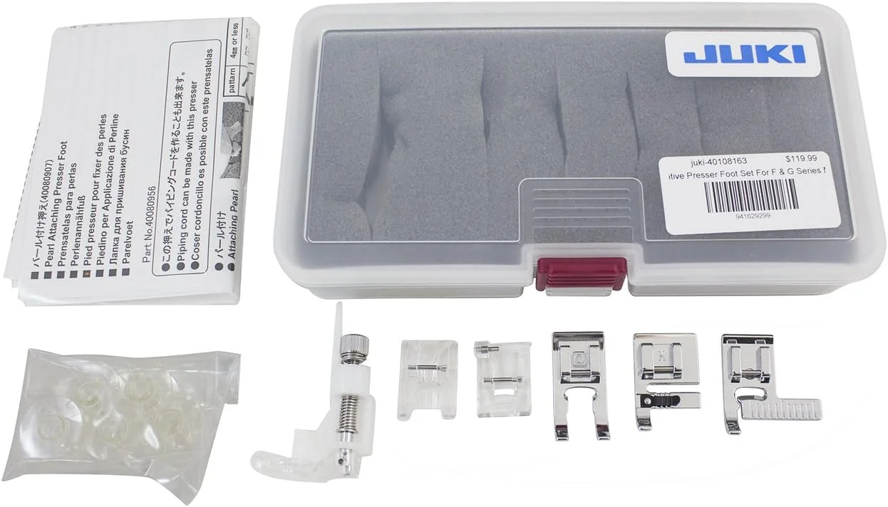 مجموعه پایه های دوخت تزئینی ژوکی برای سری ماشین های F و G