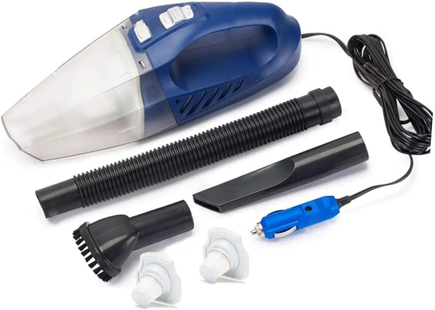 جاروبرقی دستی بی سیم، جاروبرقی دستی، جاروبرقی سبک وزن قابل شارژ با زمان کارکرد طولانی، شارژ سریع برای تمیز کردن خانه، ماشین، اثاثه یا لوازم داخلی، موی حیوانات خانگی، گرد و غبار، شن، خرده ریزها