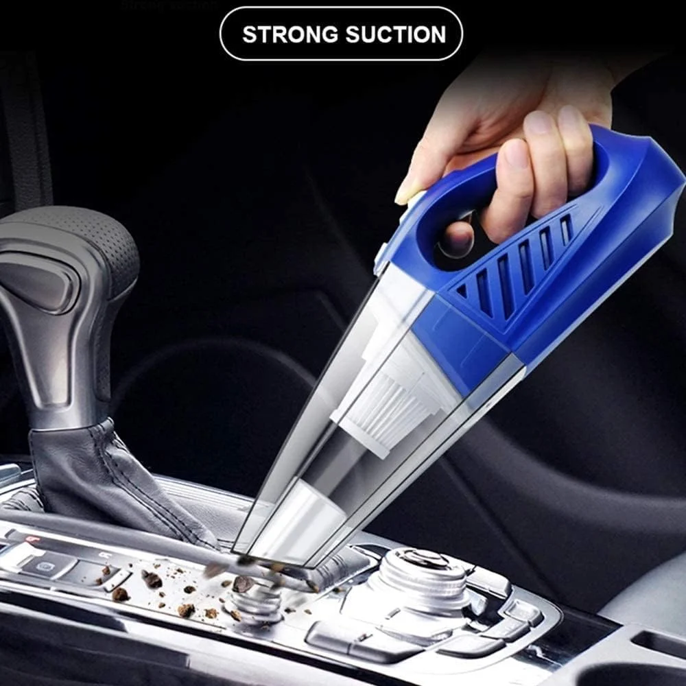 جاروبرقی دستی بی سیم، جاروبرقی دستی، جاروبرقی سبک وزن قابل شارژ با زمان کارکرد طولانی، شارژ سریع برای تمیز کردن خانه، ماشین، اثاثه یا لوازم داخلی، موی حیوانات خانگی، گرد و غبار، شن، خرده ریزها