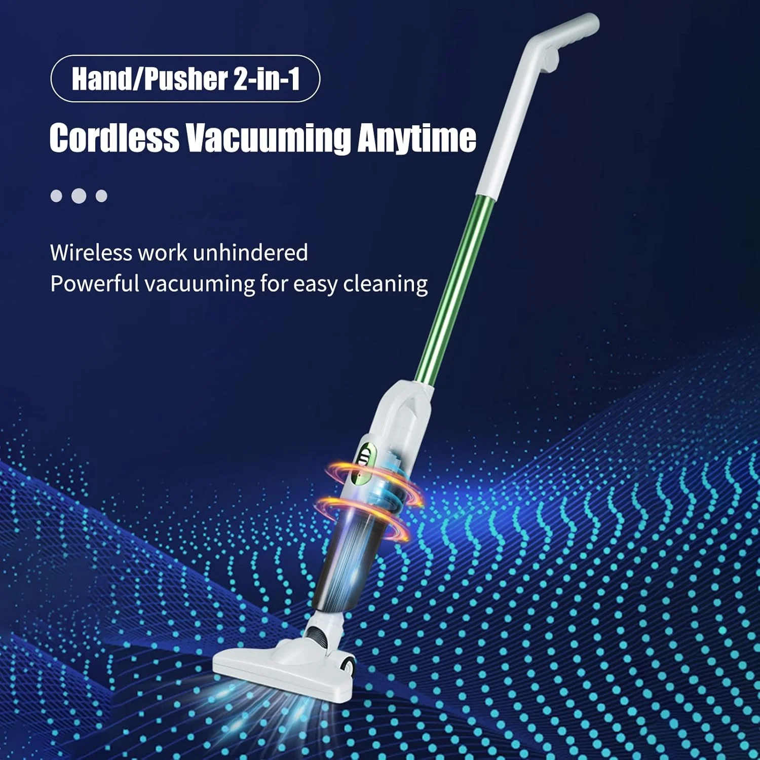 جاروبرقی چند منظوره بی سیم دستی خانگی، مناسب خودرو، مکش و تمیزکاری همه در یک دستگاه، 3000 میلی آمپر ساعت، 200 وات، قدرت بالا 20000 پاسکال، 62000 دور در دقیقه