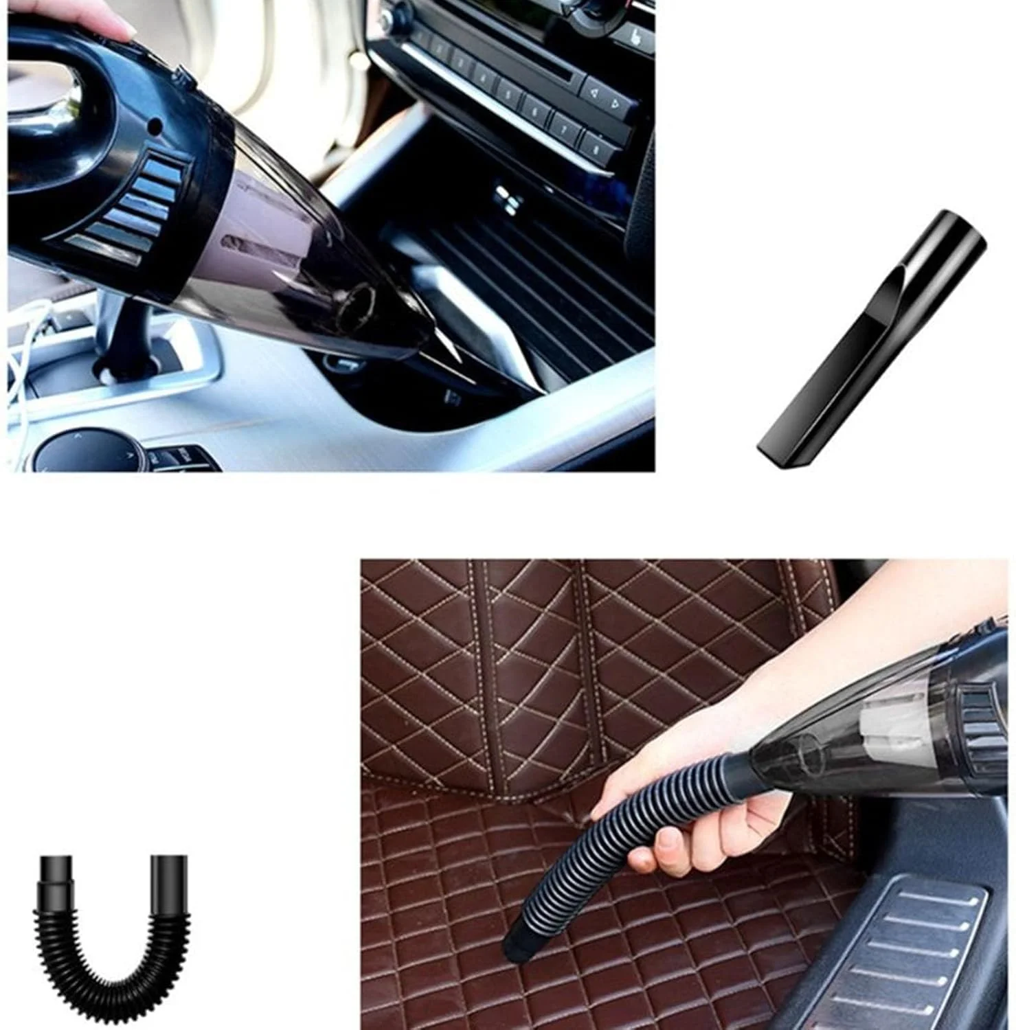 جاروبرقی دستی شارژی با مکش قوی، ابزار کوچک جمع آوری موی حیوانات خانگی برای خودرو و منزل