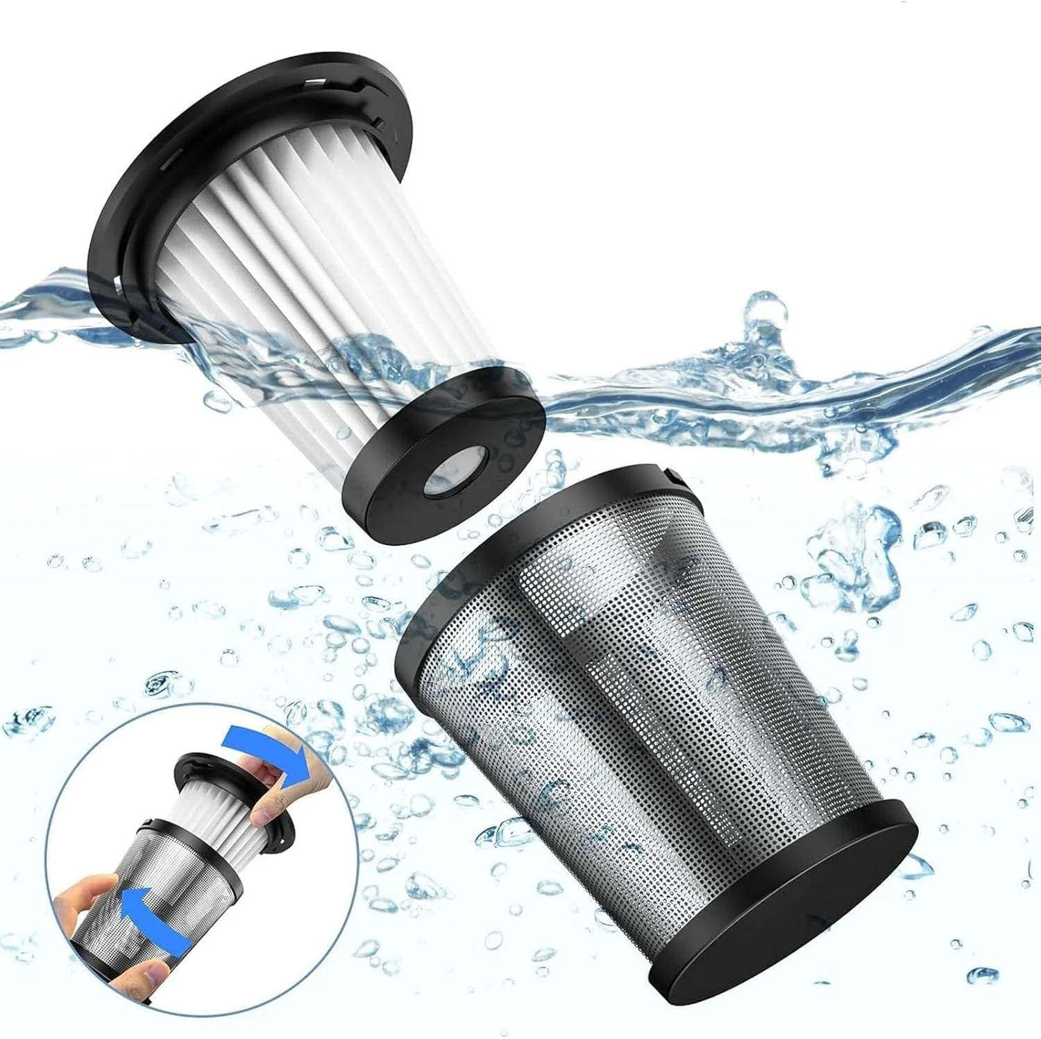 جاروبرقی دستی شارژی با مکش قوی، ابزار کوچک جمع آوری موی حیوانات خانگی برای خودرو و منزل