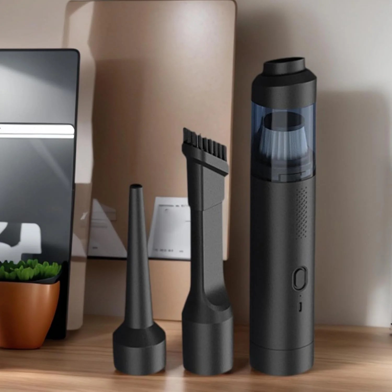 جاروبرقی دستی بی سیم | مکش بی سیم 19000Pa - ابزار دمنده - جاروبرقی 4 در 1 مناسب حیوانات خانگی - برای تمیز کردن موی حیوانات، گرد و غبار، فرش، کف، ماشین، اداره و کامیون