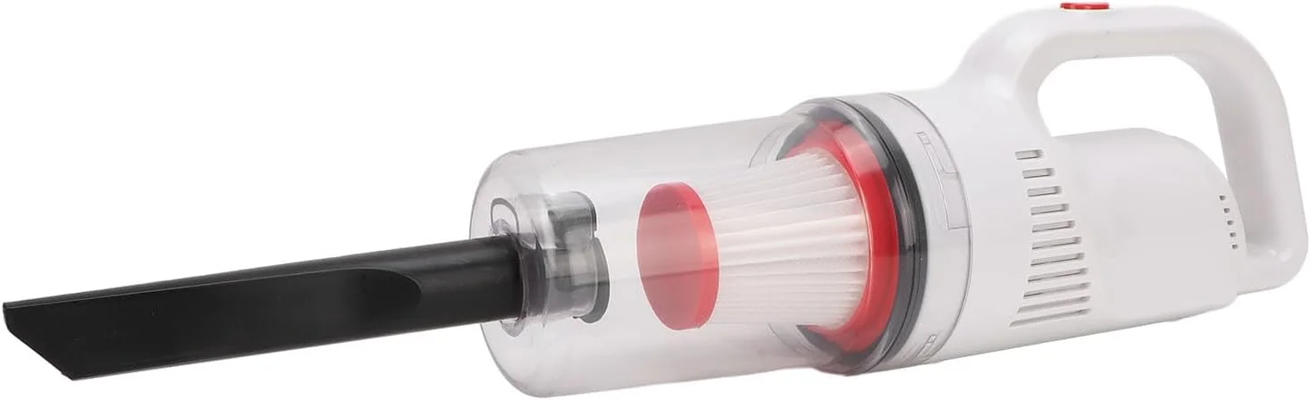 جاروبرقی دستی شارژی، مکش قوی 12000Pa، جاروبرقی کوچک قابل حمل با قدرت بالا به همراه برس مخصوص سطوح برای خودرو، پله ها، آشپزخانه، کف، فرش