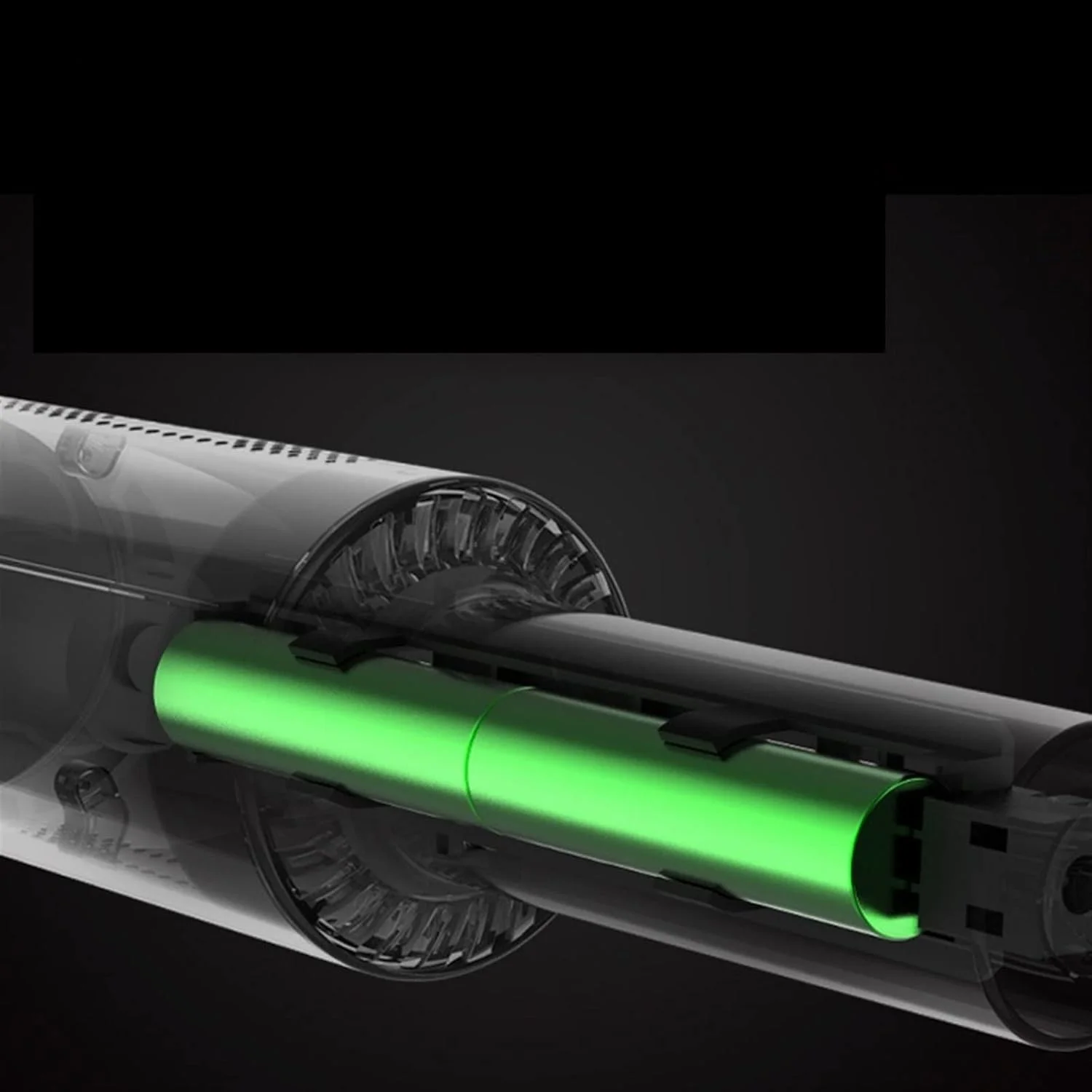 جاروبرقی های خانگی جاروبرقی بی سیم قابل حمل با جاروبرقی دستی خودرو خانگی دو منظوره مکش قوی مینی پاک کننده (سفید)