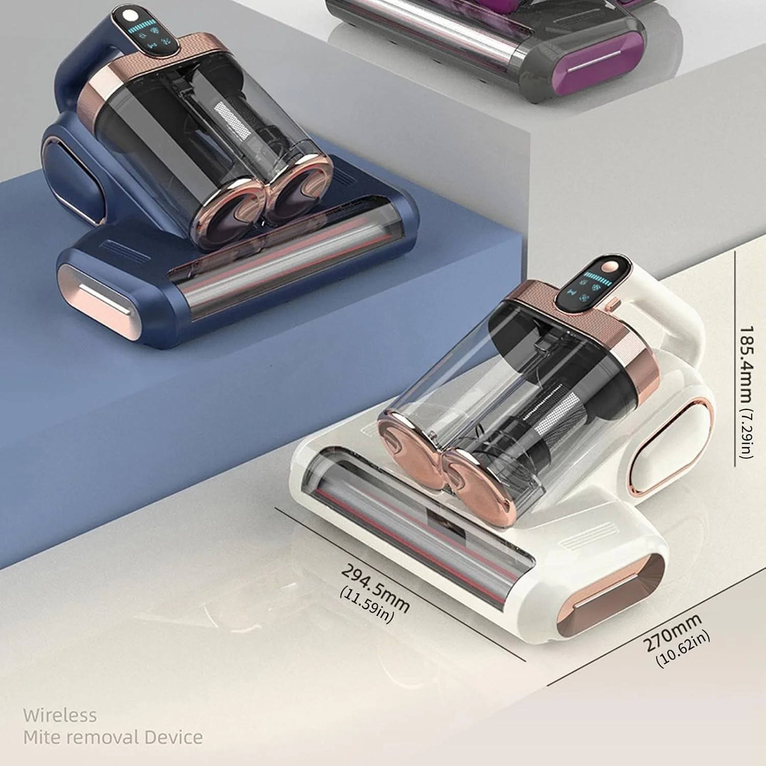 جاروبرقی دستی بهداشتی کننده با قدرت 13000Pa، دستگاه حذف کننده خانگی کارآمد، مناسب برای زندگی سالم، فرش و مبلمان