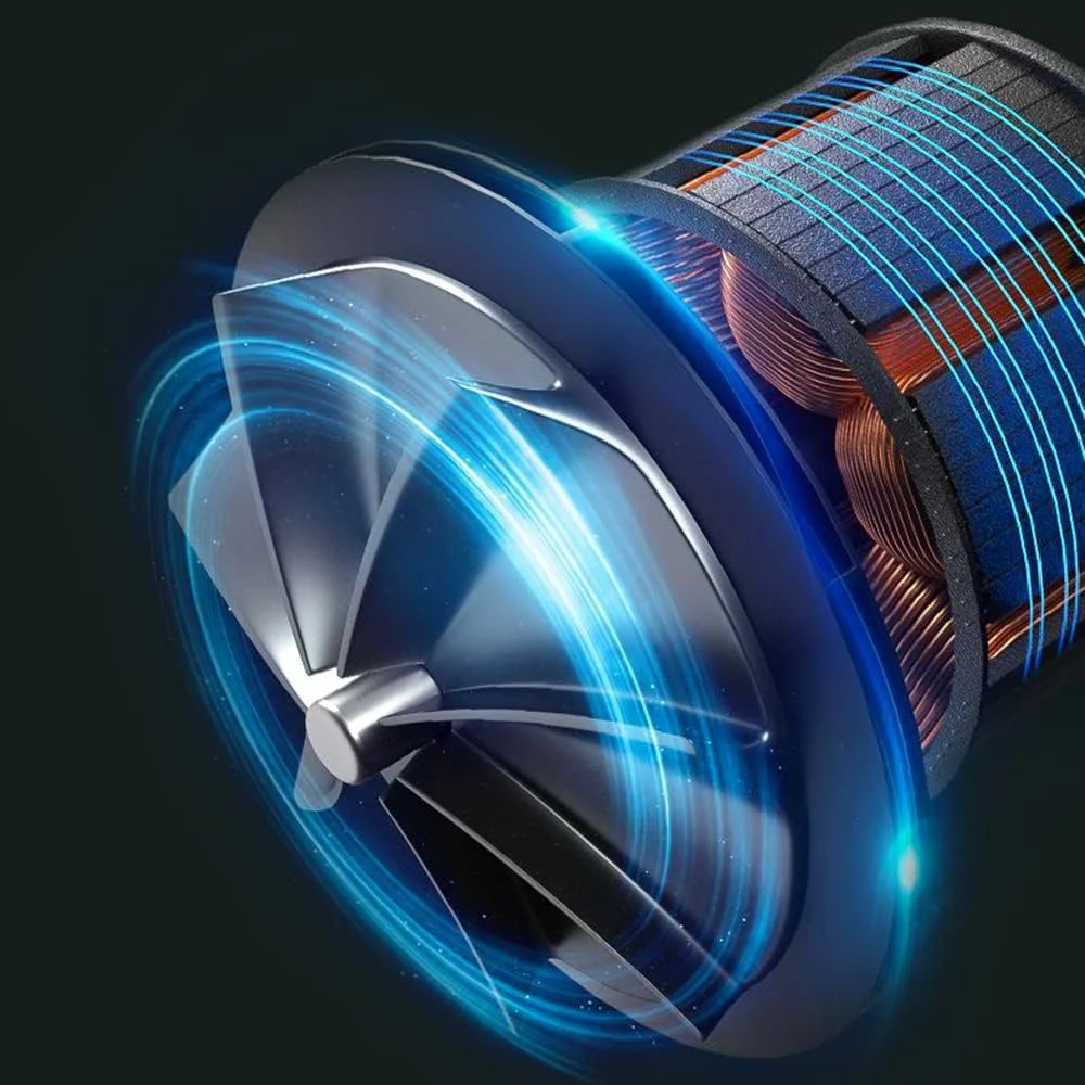 جاروبرقی دستی خودرو Eacam، تمیز کننده بی سیم قابل حمل، مینی پمپ هوا و دستی با مکش قوی 9000Pa، شارژ USB برای تمیز کردن موی حیوانات خانگی، گرد و غبار، شن، مناسب برای خانه و دفتر