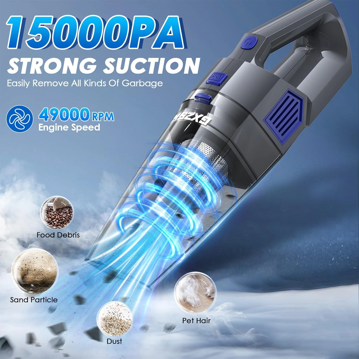 جاروبرقی دستی شارژی