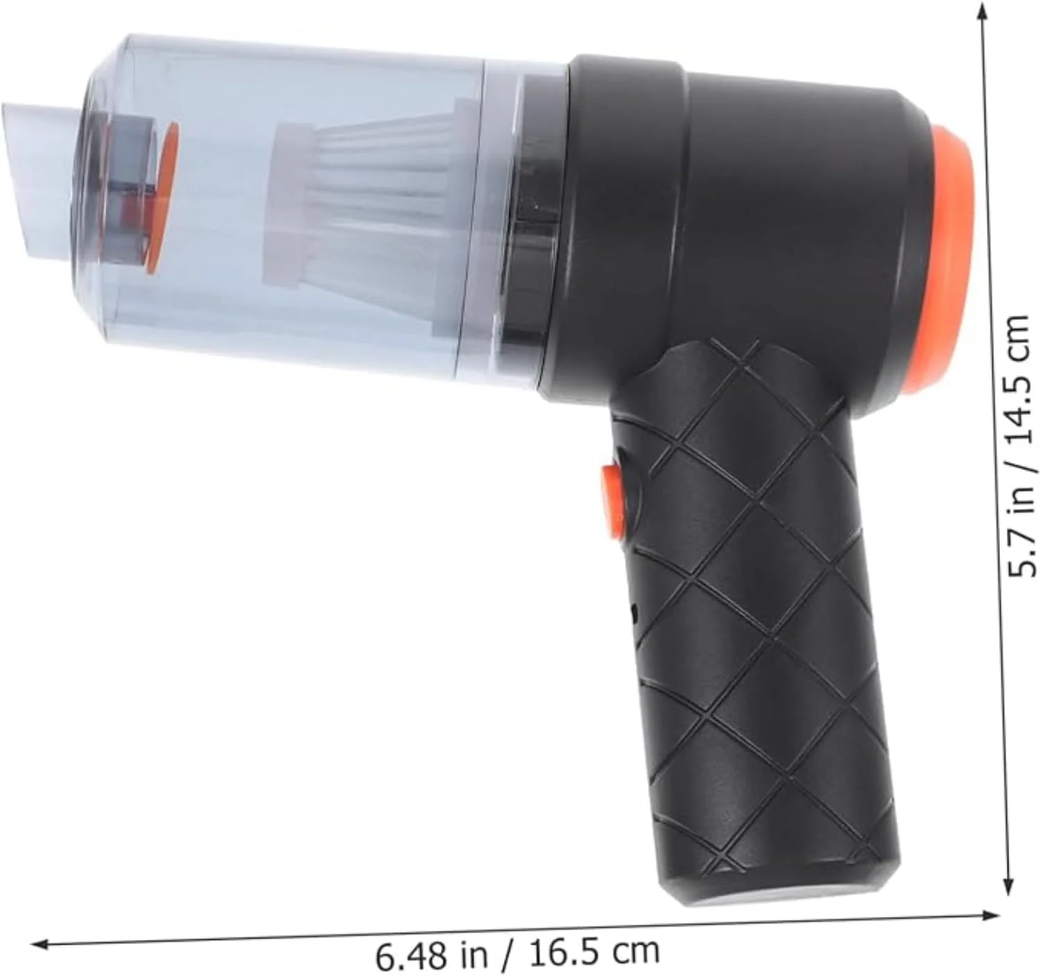 جاروبرقی دستی خودرو - مکش قوی 65000Pa، جاروبرقی مینی بی سیم 2 در 1 برای خودرو و خانه - گردگیر قابل حمل و تمیز کننده صفحه کلید، بی سیم و قابل شارژ برای تمیز کردن روزانه