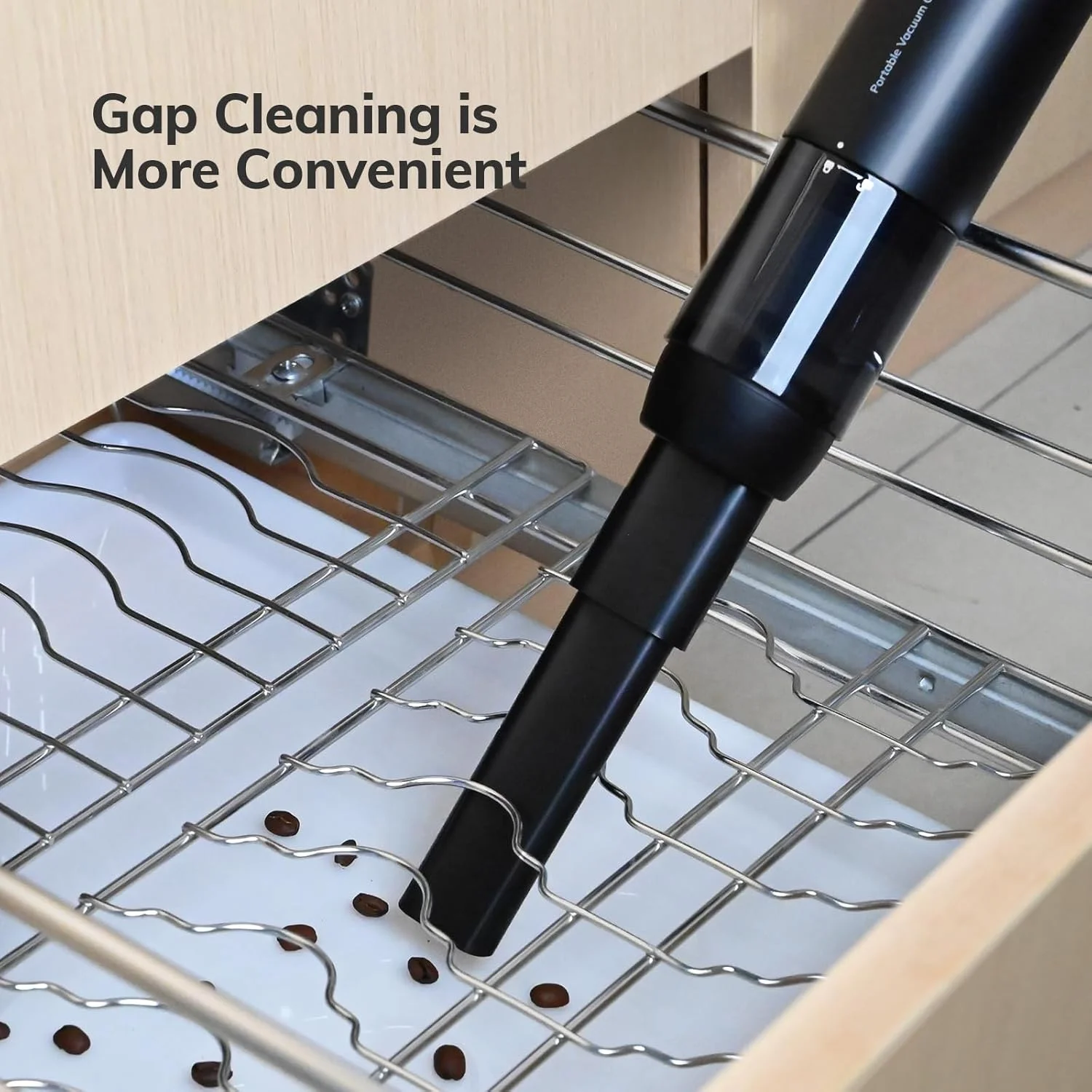 جاروبرقی دستی Abirday، جاروبرقی شارژی خودرو با قدرت 10000PA، جاروبرقی کوچک با موتور براشلس، جاروبرقی قابل حمل شارژی با فیلتر HEPA برای خودرو، خانه، دفتر، موی حیوانات خانگی