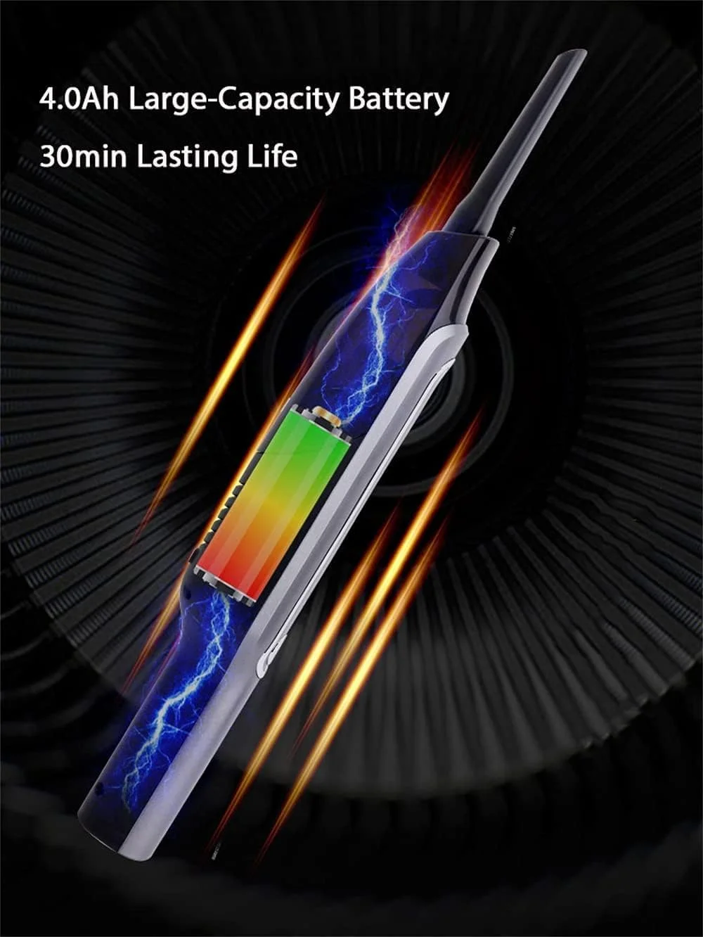 جاروبرقی دستی شارژی، جاروبرقی کوچک قابل حمل شارژی خودرو، فیلتر HEPA قابل استفاده مجدد، جاروبرقی جمع و جور مرطوب/خشک، تمیز کردن گرد و غبار موی حیوانات خانگی برای میز، تمیز کننده صفحه کلید، مبل منزل