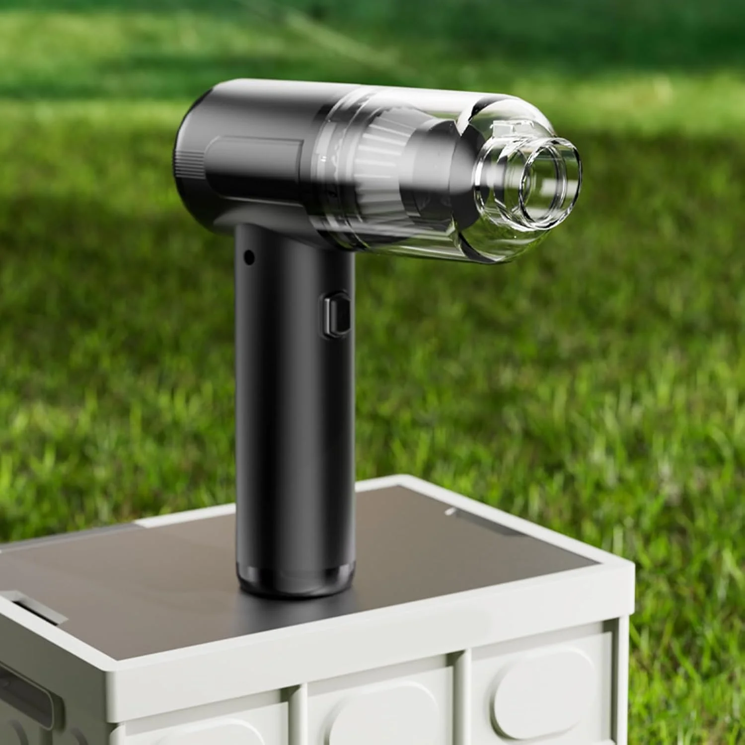 جاروبرقی دستی شارژی، جاروبرقی رومیزی - دمنده هوا شارژی، دمنده بی سیم برای صفحه کلید، گاراژ، تشک، فرش، موی حیوانات خانگی، مبلمان