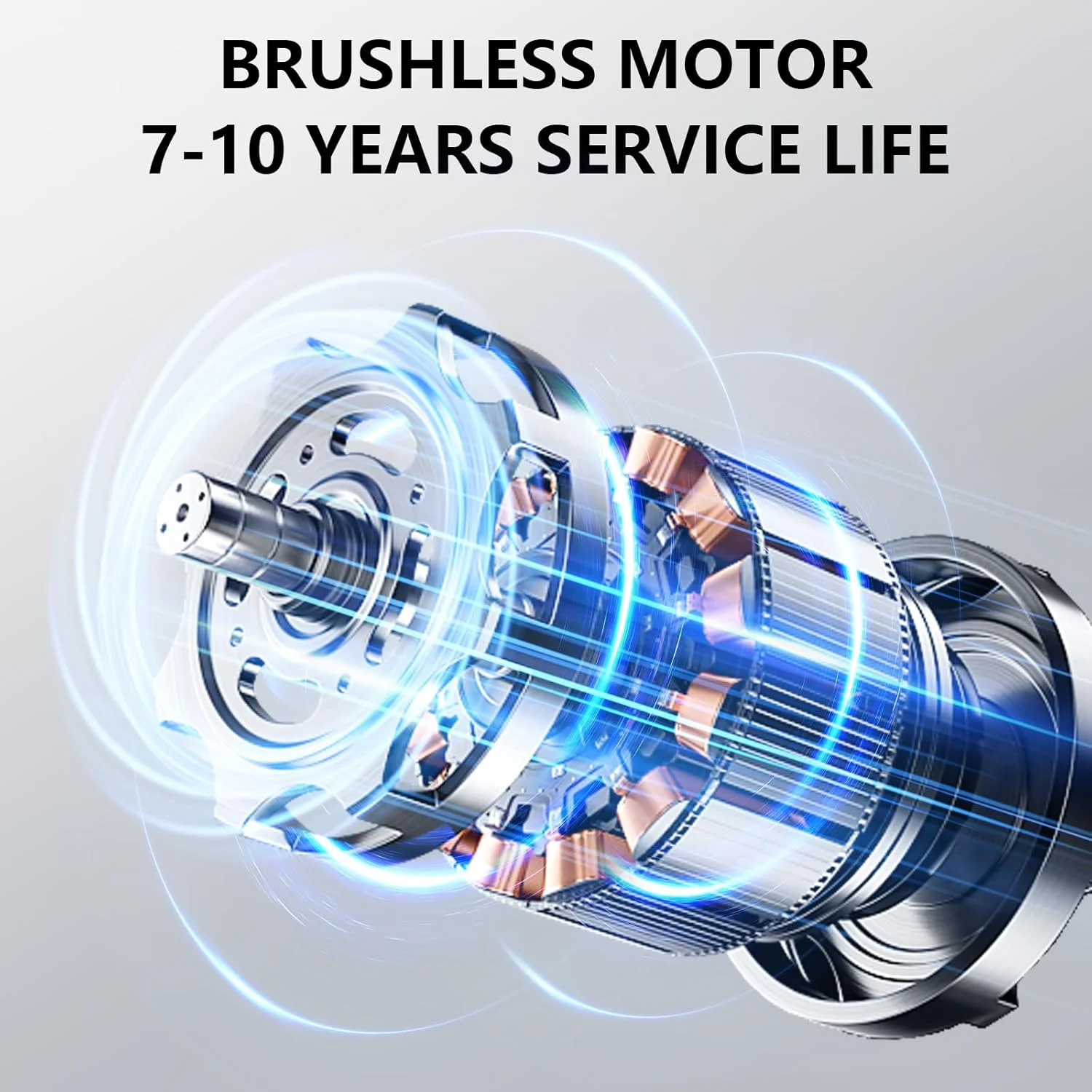 جاروبرقی دستی، جاروبرقی خودرو، جاروبرقی قابل حمل شارژی 4 در 1 با قدرت بالا 20000PA با موتور براشلس، جاروبرقی دستی کوچک و دمنده هوا و پمپ - مشکی