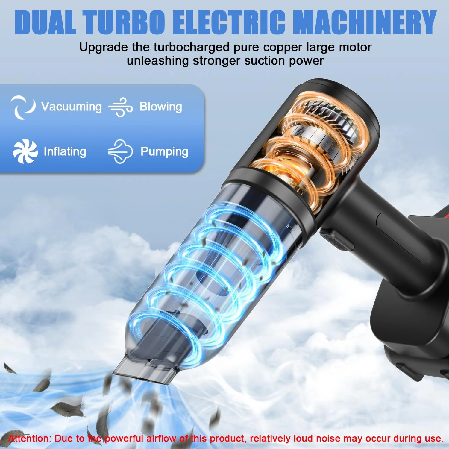 جاروبرقی دستی بی سیم با 2 باتری، جاروبرقی قابل حمل خودرو و گردگیر هوا، جاروبرقی دستی سبک وزن قابل شارژ، جاروبرقی کوچک 24 ولت / 60 وات برای خودرو، خانه، دفتر، حیوانات خانگی