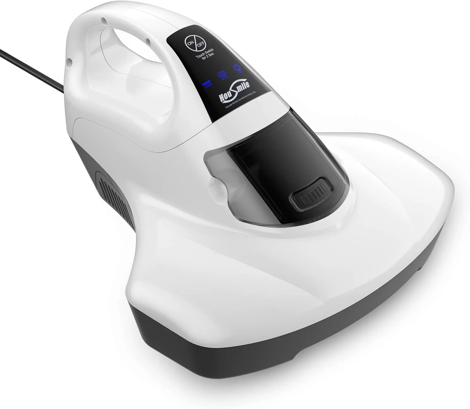 جاروبرقی دستی هاوسمایل ارتقا یافته برای تخت و مبل، جاروبرقی قابل حمل با برس غلطکی سیمی (مدل: UV10)