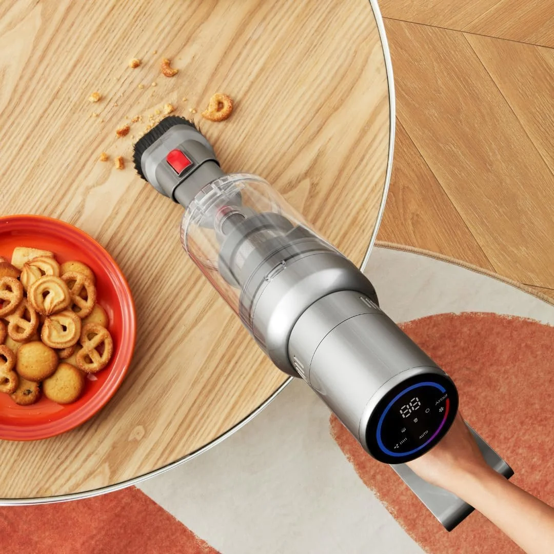 ایر بات هایپرسونیکس مکس، وزن دسته | 1.1 کیلوگرم، ظرفیت مخزن گرد و غبار | 0.8 لیتر، ظرفیت باتری | 2200mAh، قدرت مکش | تا 33000Pa، زمان کارکرد | 20-30 دقیقه در حالت اقتصادی، 12 دقیقه در حالت تقویتی