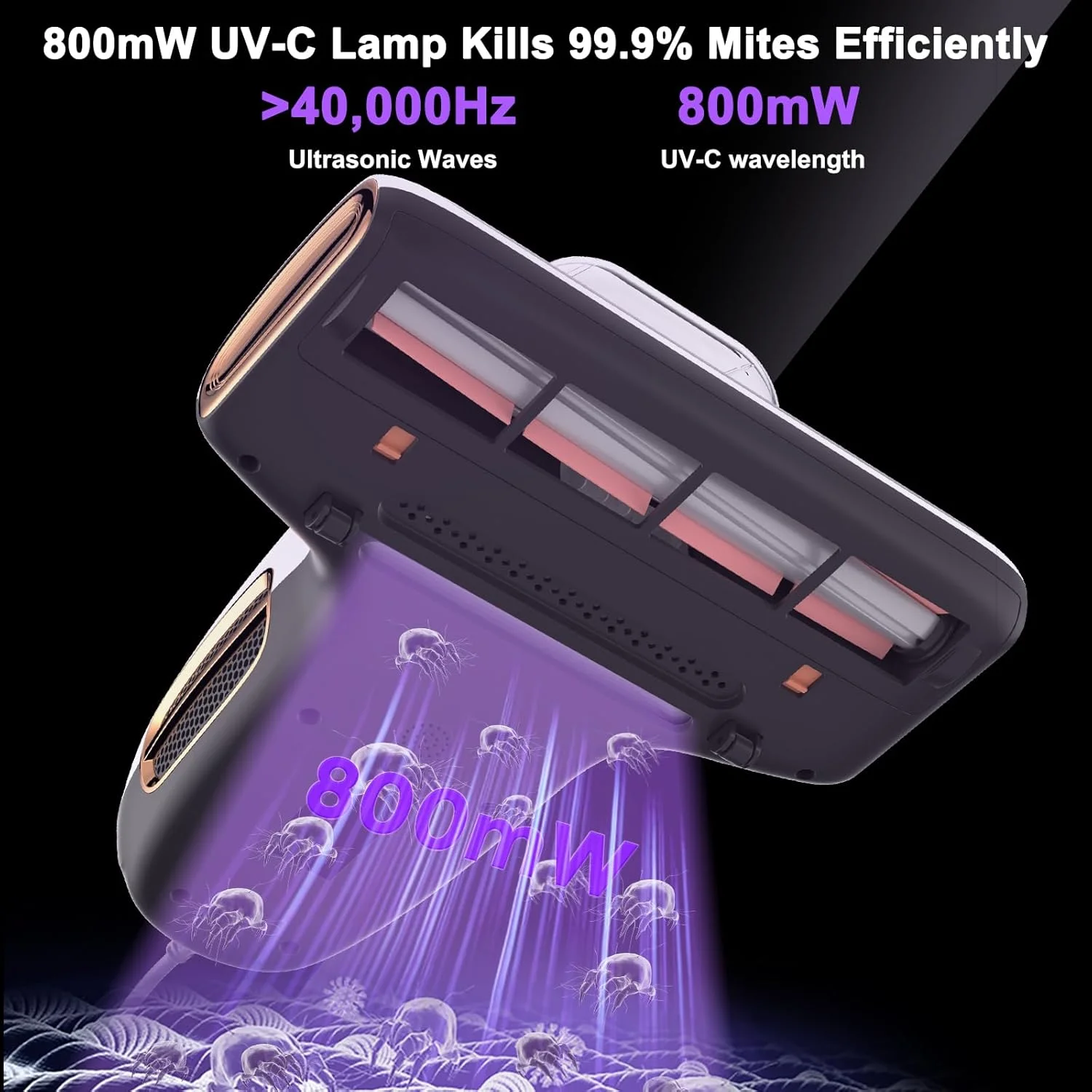 جاروبرقی ضد کنه جیگو مدل (T600-US) مناسب برای تشک