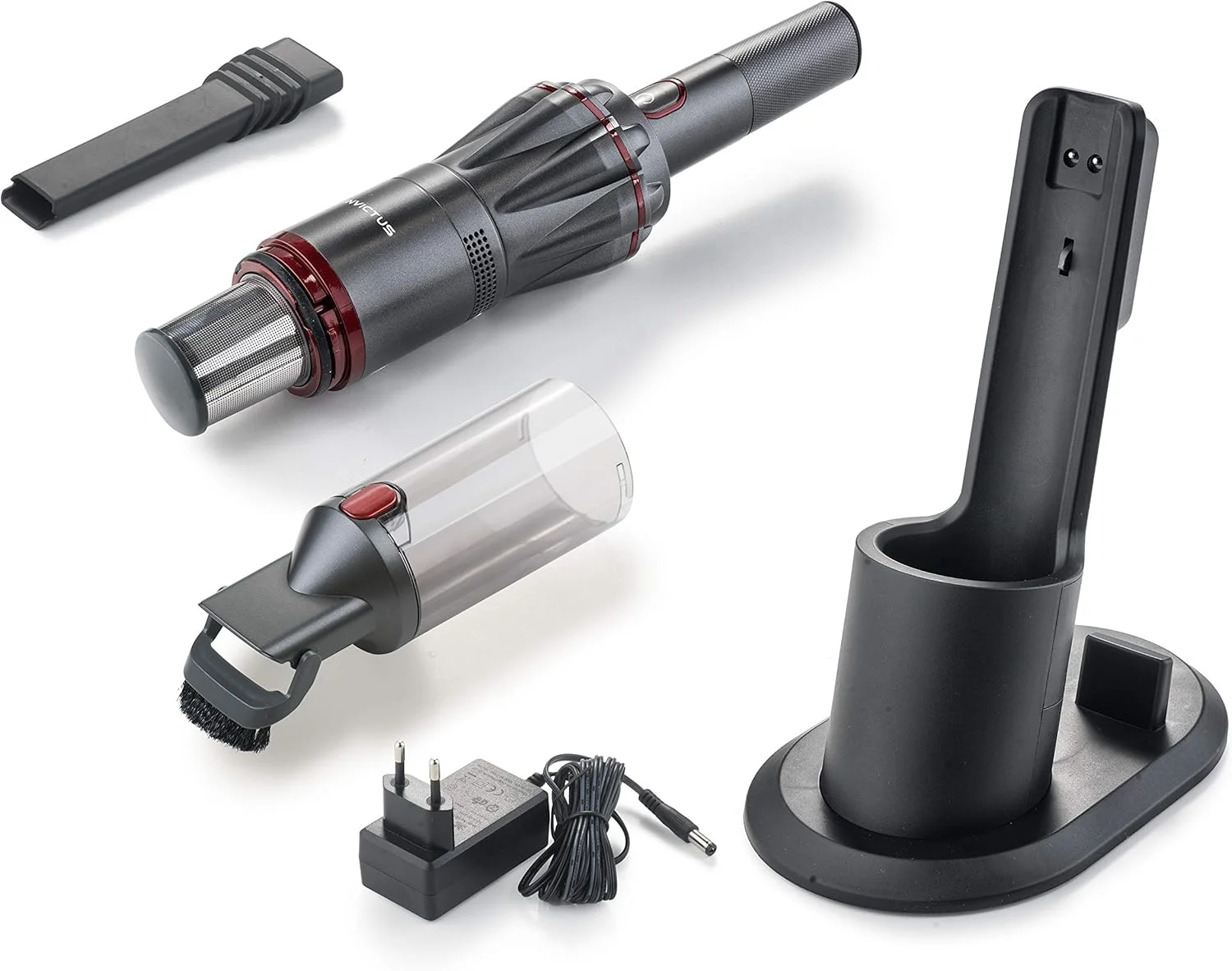 جاروبرقی دستی قدرتمند و بی سیم INVICTUS ONE 06، خاکستری