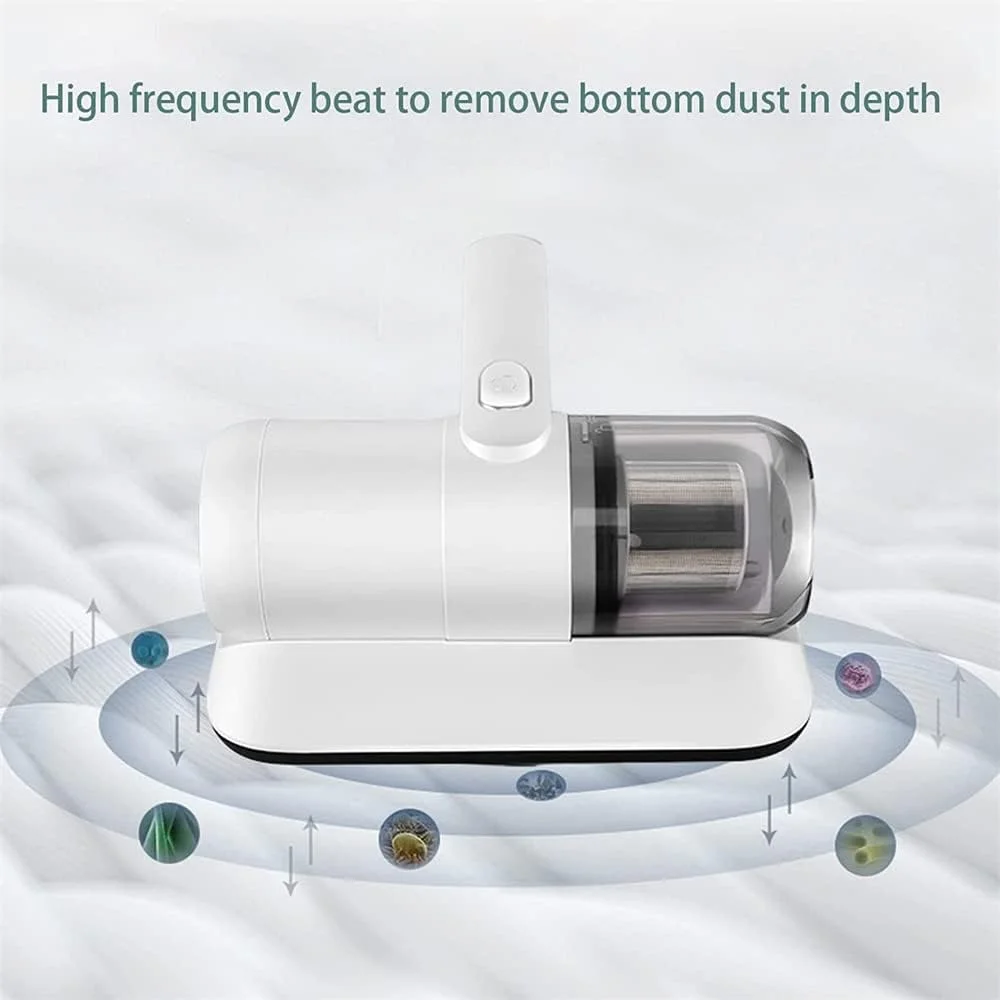 جاروبرقی تخت خواب KASTWAVE، جاروبرقی بی سیم، جاروبرقی UV تشک، مناسب برای بالش، ملحفه، تشک، مبل، اسباب بازی های پولیشی و سایر سطوح پارچه ای