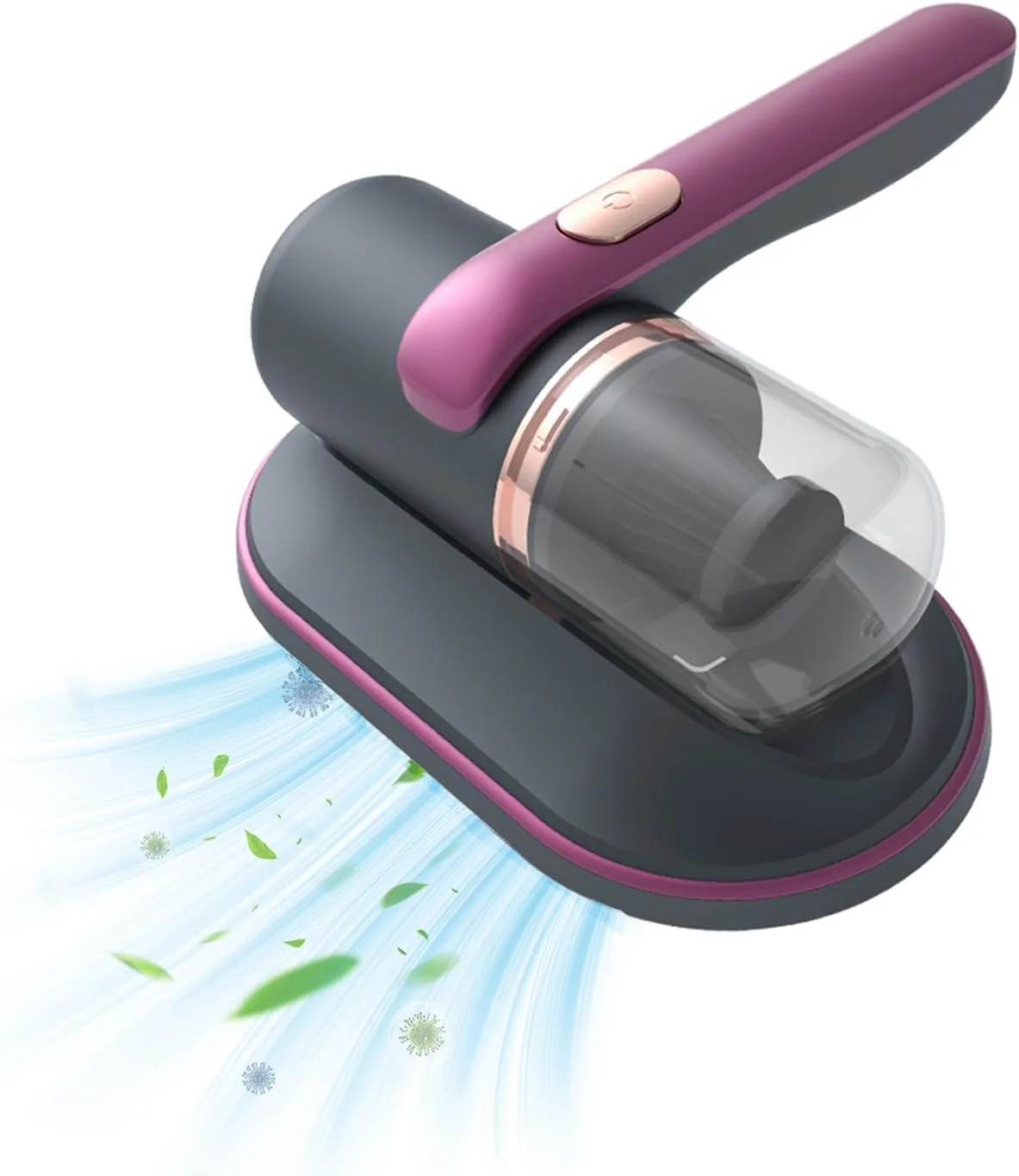 دستگاه کنترل کنه Lukione، جاروبرقی تخت خواب، دستگاه بی سیم حذف کنه، جاروبرقی تشک دستی، دستگاه پاک کننده بی سیم، برای تخت، مبل، فرش (بنفش)